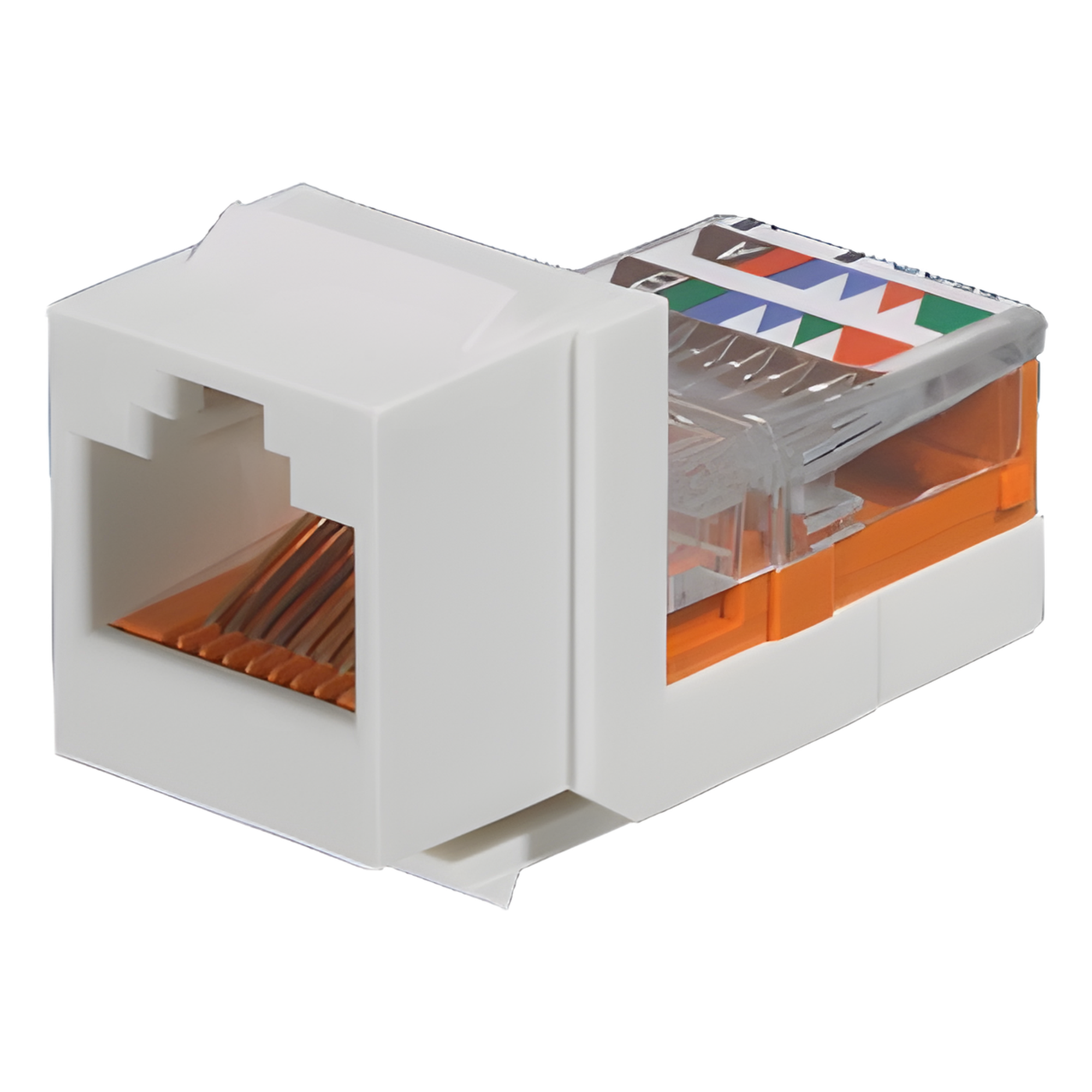 Módulo Jack Keystone / Cat 5e Clase D / Leadframe / RJ45 / 1 Puerto / Marfil — PANDUIT · SKU NK5E88MEIY