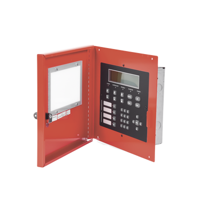 Anunciador remoto de 4X40 caracteres con 4 teclas de función programables para paneles Silent Knight Serie 6000