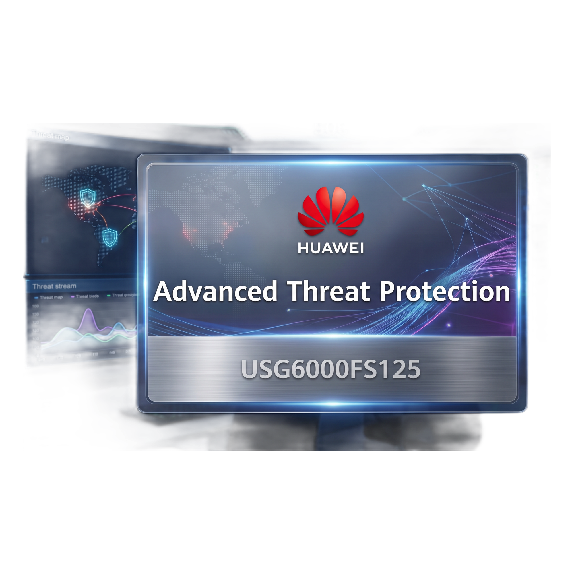 Licencia Advanced Threat Protection / Antivirus / IPS / Filtrado URL/Aplicación / 1 Año / Firewall USG6000F-S125 — HUAWEI · SKU LIC-USG6KF-S125-ATP-1Y-OVS