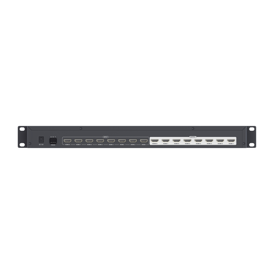 MATRICIAL DE VIDEO HDMI 8 x 8 / 8 Entradas y 8 Salidas en HDMI /  4K @ 30Hz / 10.2 Gbps / HDMI 1.4 / HDCP 1.4 / 3D / Conmutación por Botón, RS232 o Control Remoto / IDEAL PARA CENTROS DE MONITOREO, COMPARACION Y ANALISIS.