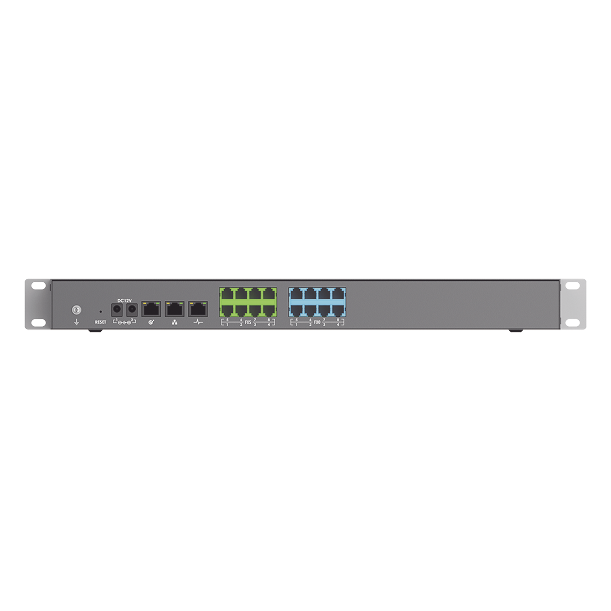 Conmutador IP-PBX / 1500 Usuarios / 200 Llamadas Simultáneas / 8 FXO / 8 FXS / Híbrido Local-Nube