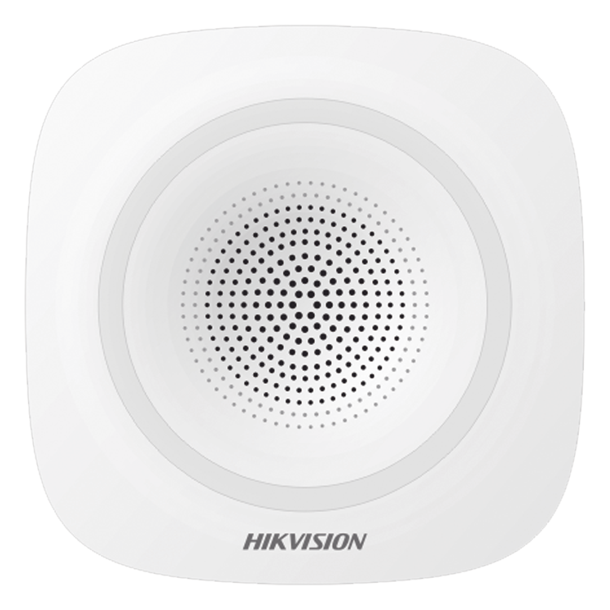 Sirena Inalámbrica Interior / 110 dB / Bidireccional / IP54 / -10 a 60 °C / Alimentación Dual — HIKVISION · SKU DS-PSG-WI-433