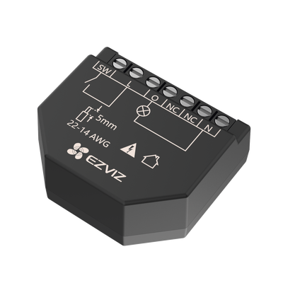 Relevador Wi-Fi  Inteligente / Ideal Para Control de Iluminación / 1 Salida para un Apagador / Control Remoto / Horarios Personalizados / Registro de Consumo 