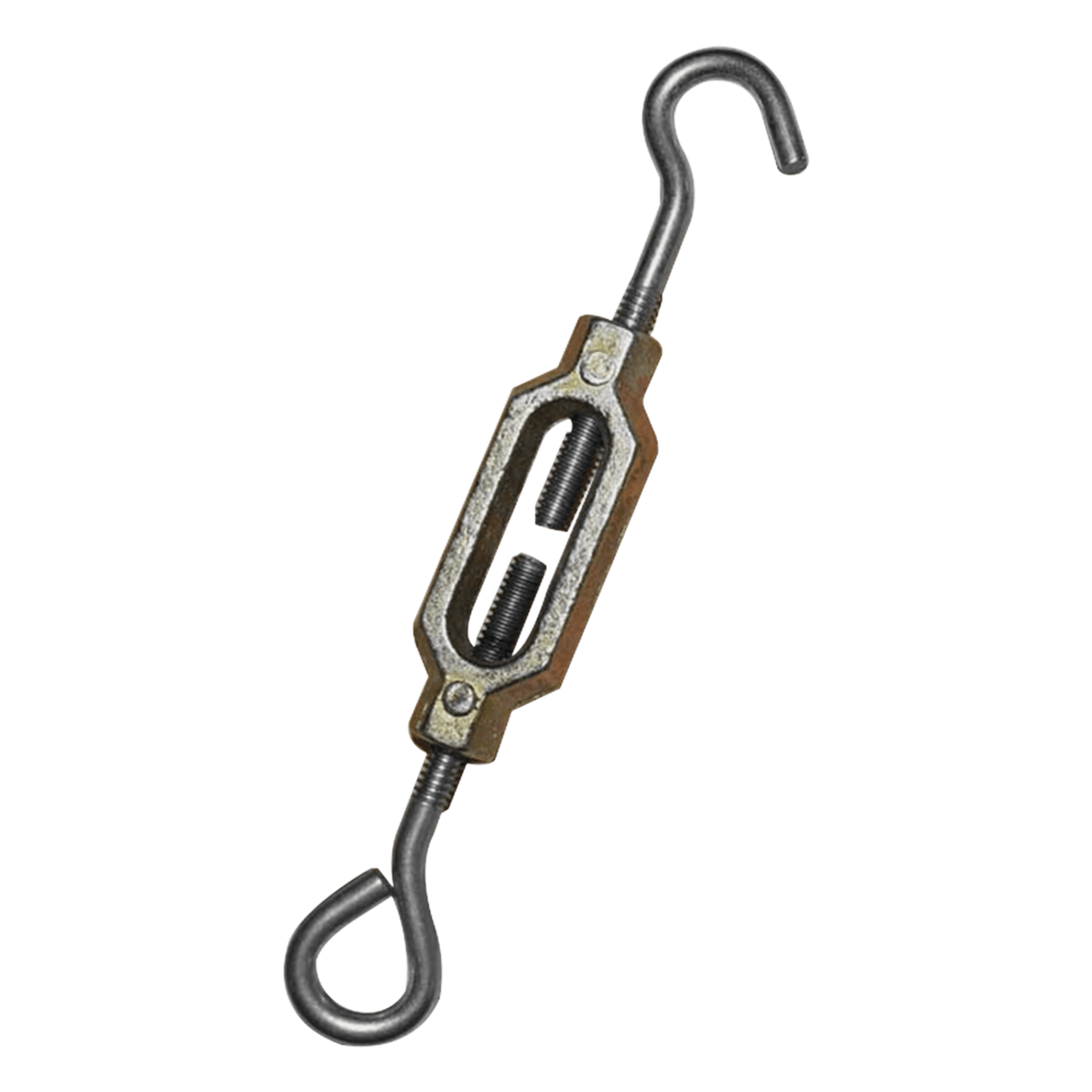 Tensor para Cerca Eléctrica / Resistencia 70 kg / Resistencia Eléctrica 0.4 Ohm / Acabado Tropicalizado / Gancho Calibre 10 / Cuerda UNC Cromo Duro — YONUSA · SKU TEN3/16Z