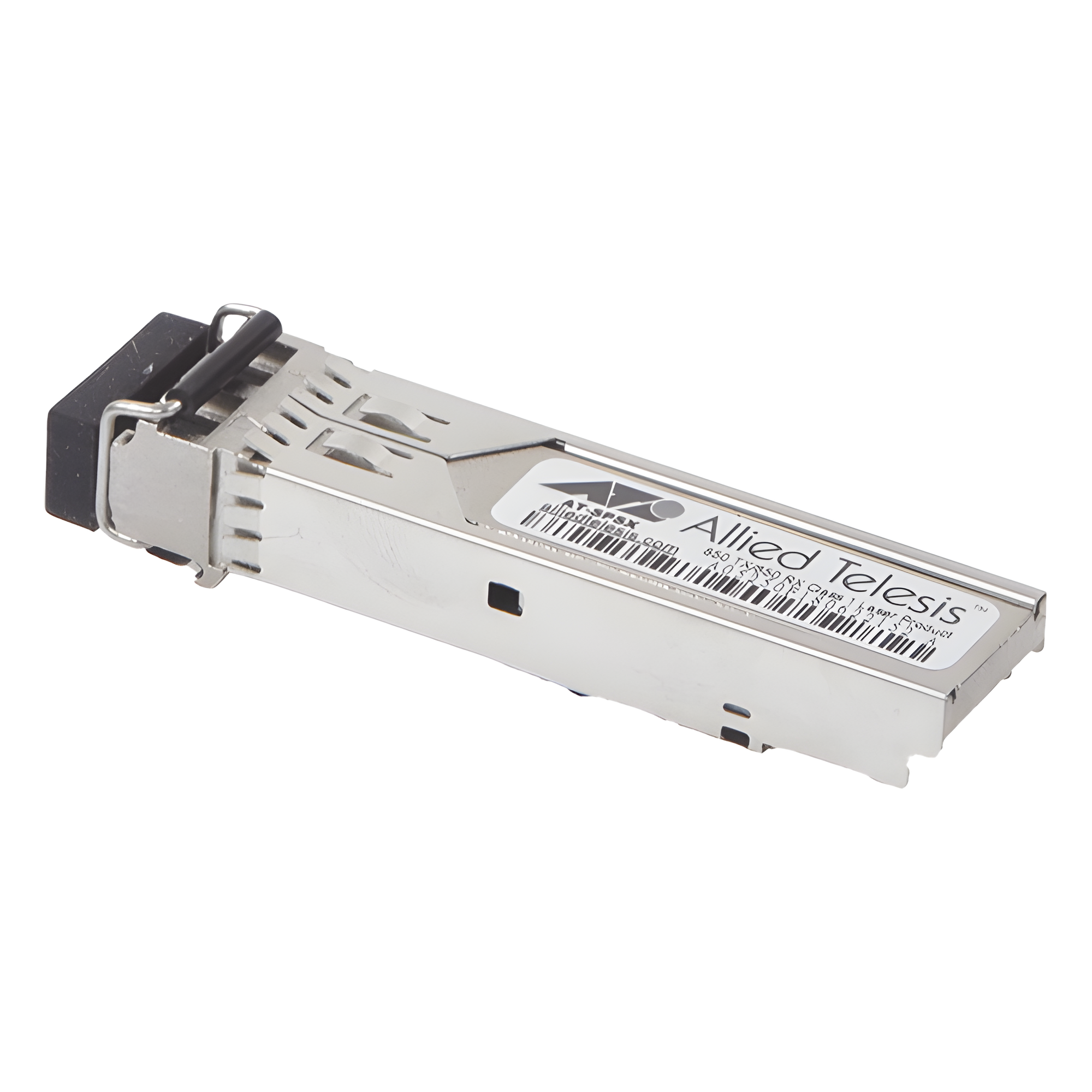 Transceptor SFP / LC Duplex / 1 Gbps / Multimodo / 220m (722ft) a 550m (1804ft) / 850nm / TAA Federal — ALLIED TELESIS · SKU AT-SPSX-90