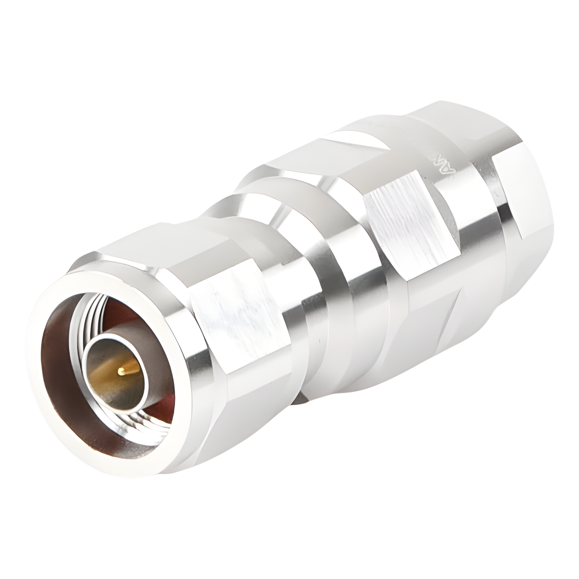 Conector N Macho / 50 Ω / 0–12 GHz / Para cable FSJ4-50B 1/2' (0.5 m / 1.64 ft)