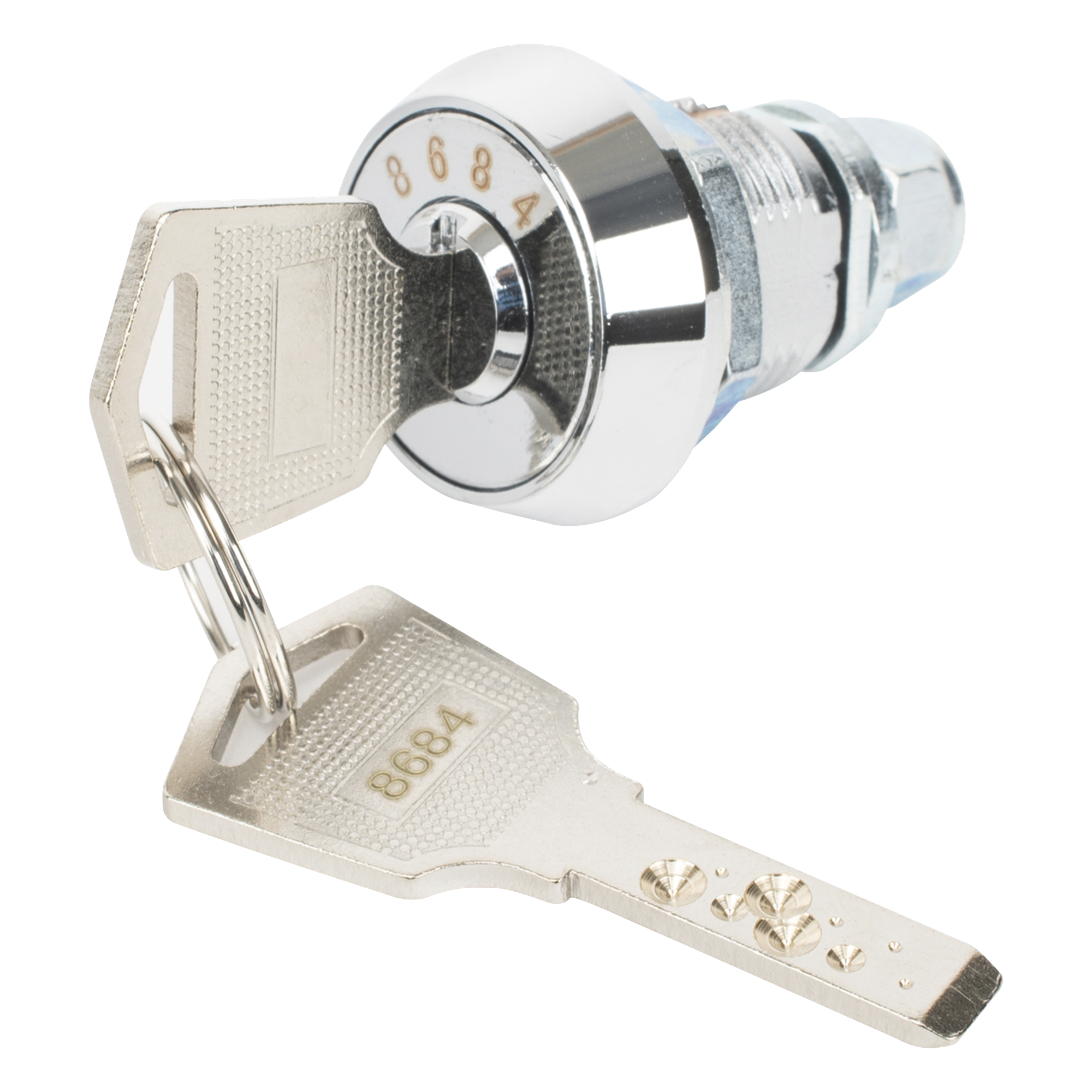 Chapa de Cañón para Gabinete Metálico / Llave Única / Puertas Frontales / Compatible GABVID y SR19 — LINKEDPRO BY EPCOM · SKU MS-456-17D