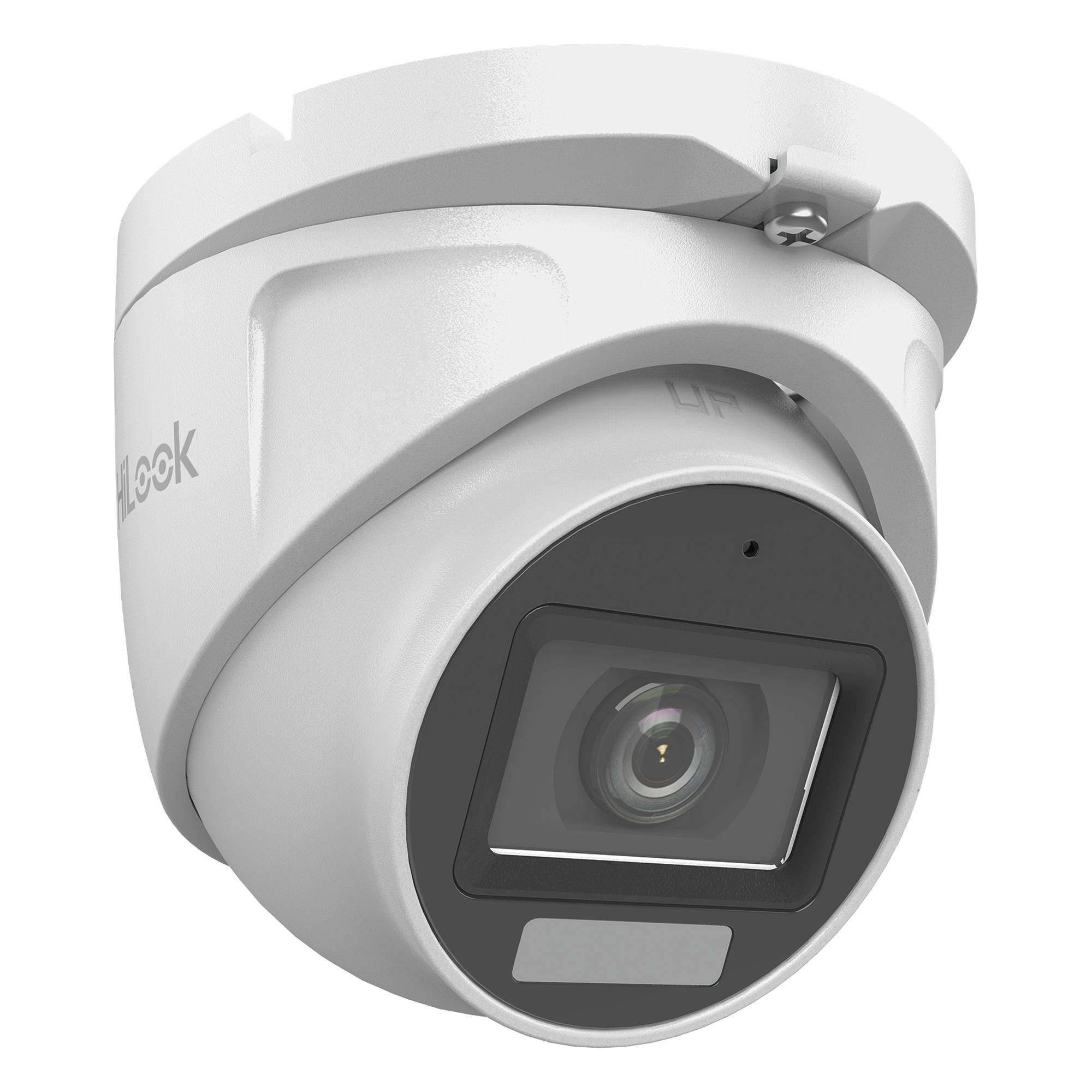 Cámara Turret TURBOHD / 2 Megapixel / Dual Light 30 m (98.4 ft) IR + 20 m (65.6 ft) Luz Blanca / Lente 2.8 mm 100° / IP66 / Audio por Coaxitron / 4 Tecnologías Seleccionables