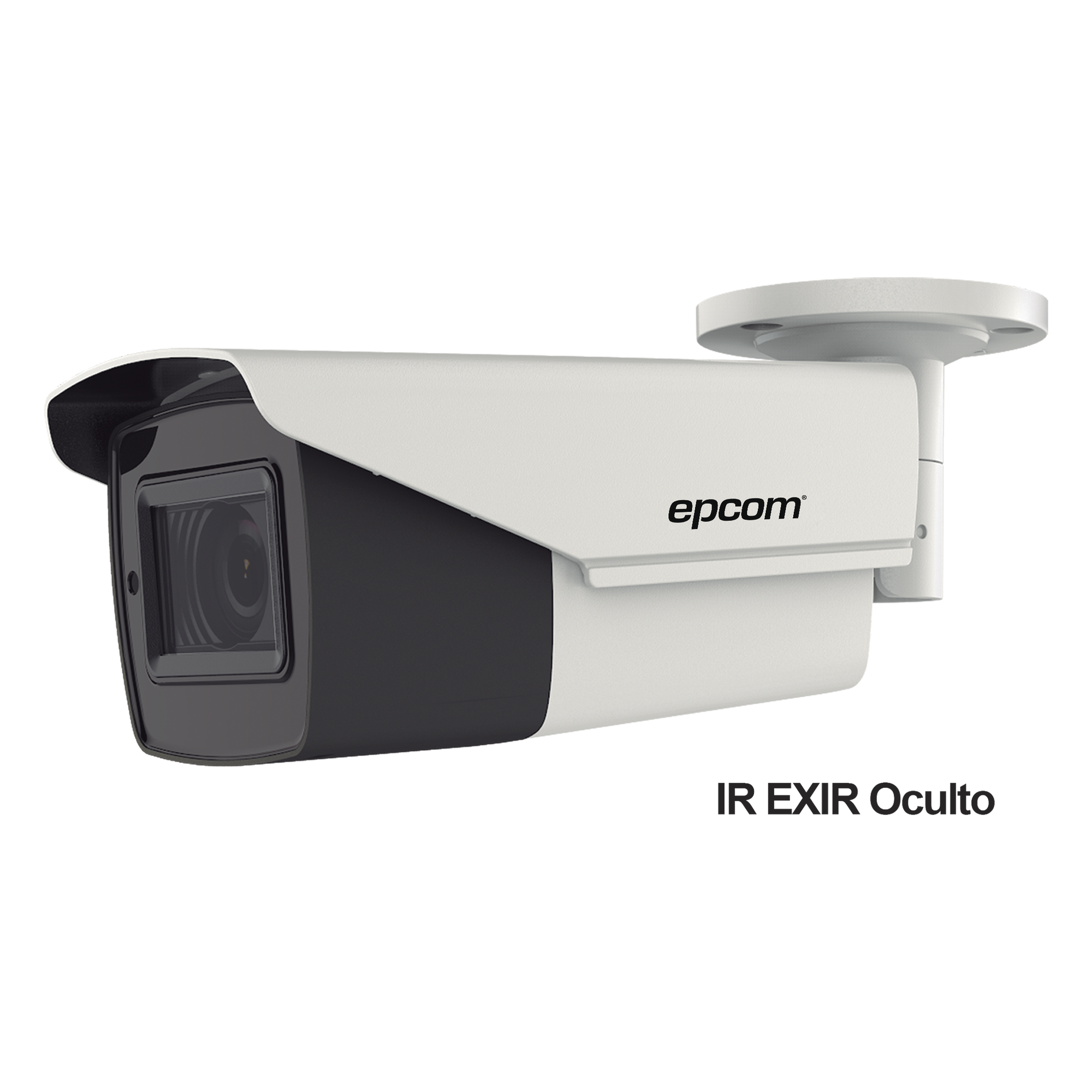 Cámara Bullet TURBOHD 4K / Lente Mot. 2.7 a 13.5 mm / IR EXIR 80 m / 262 ft / IP67 / 12 Vcc - 24 VCA / dWDR — EPCOM PROFESSIONAL · SKU B4K-TURBO-Z