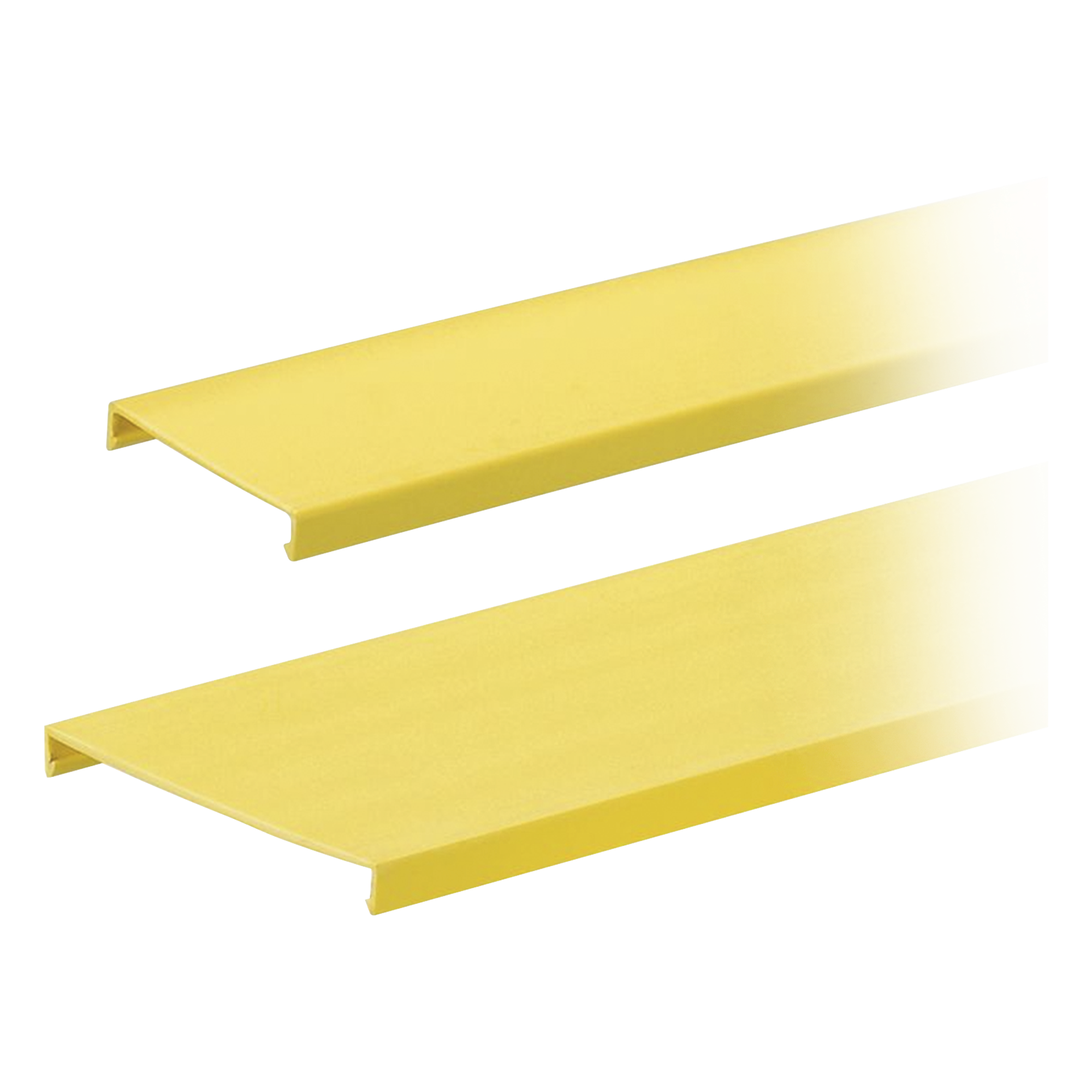 Tapa para Canaleta Ranurada / 4 in Ancho / 1828.8 mm (6 ft) Largo / PVC Sin Plomo / UL94 V-0 / Amarillo — PANDUIT · SKU C4YL6