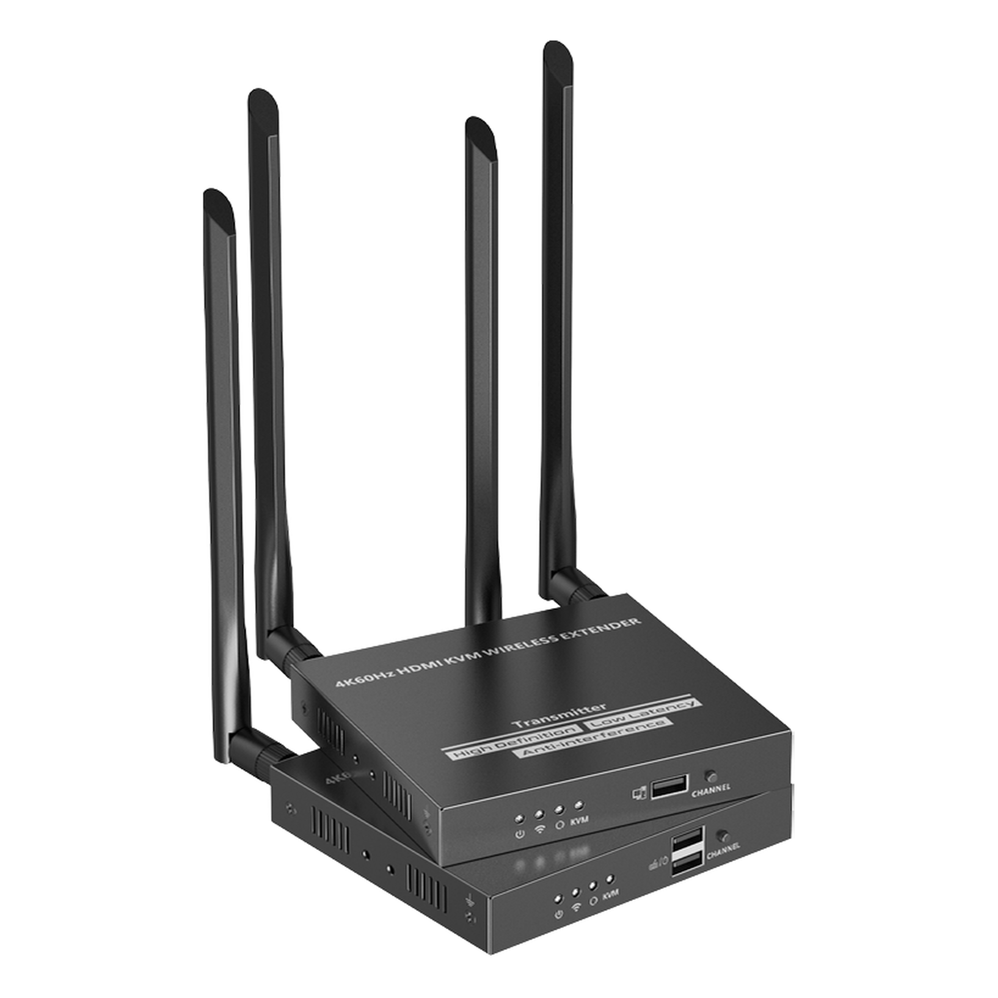 Extensor HDMI Inalámbrico / 4K@60Hz / Transmisión 50 m (164 ft) / Banda 5 GHz / Transferencia IR / Emparejamiento SSID