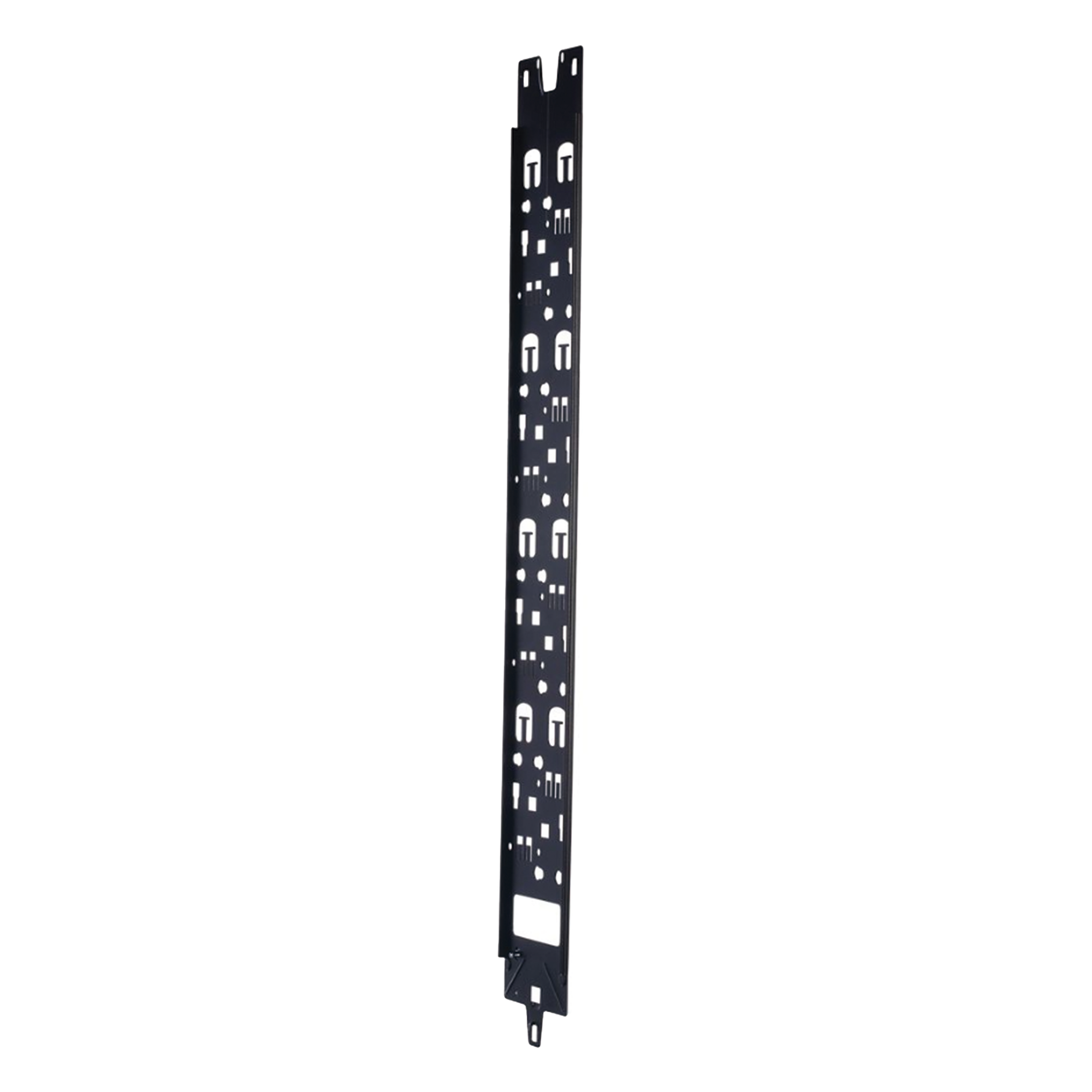 Panel Administrador de Cables Vertical / 42 RU / Acero con Acabado en Polvo / 977.6 mm (3.2 ft) / Compatibilidad Anillos D, S1DR, S2DR, L, S1LR, S2LR / RoHS