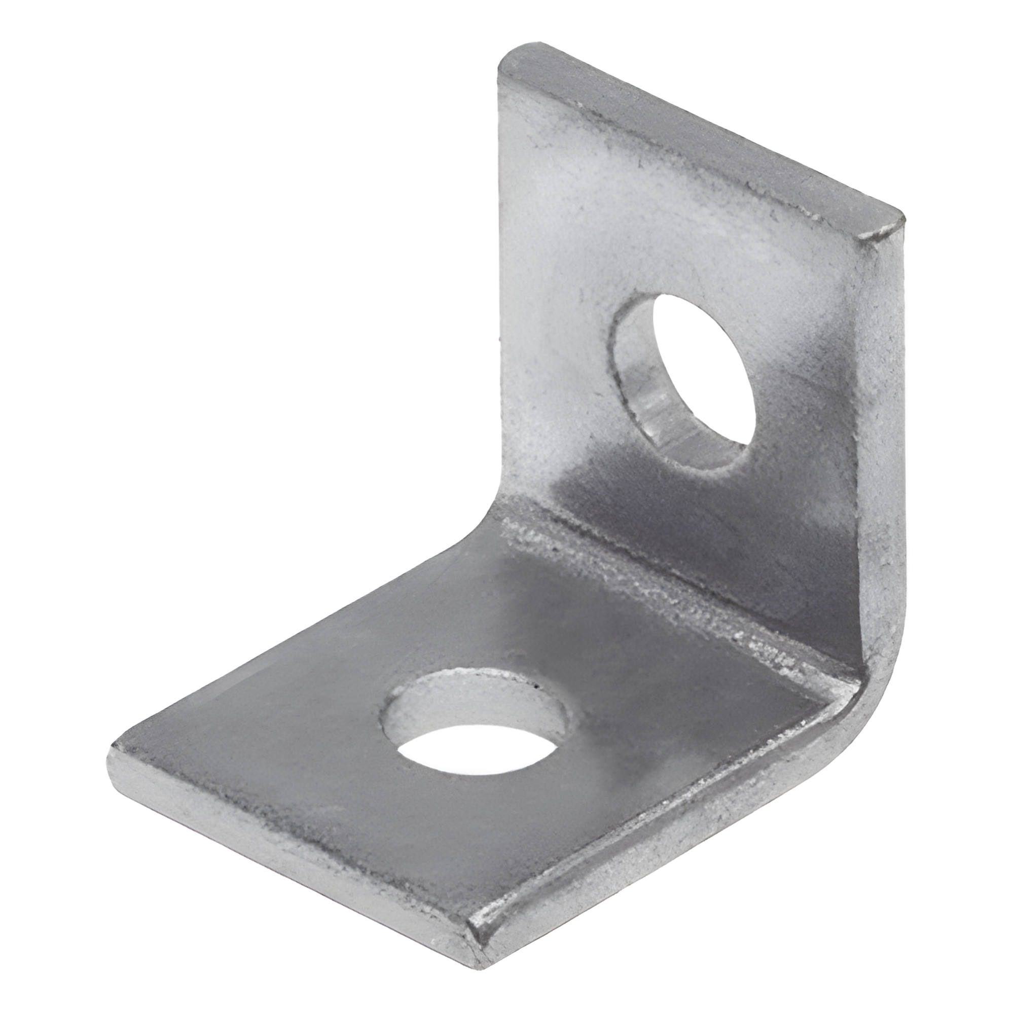 Ángulo de Sujeción / 5 x 5 cm (2" x 2") / 2 Perforaciones / Acero Pre-Galvanizado — ANCLO · SKU ANC-HC01