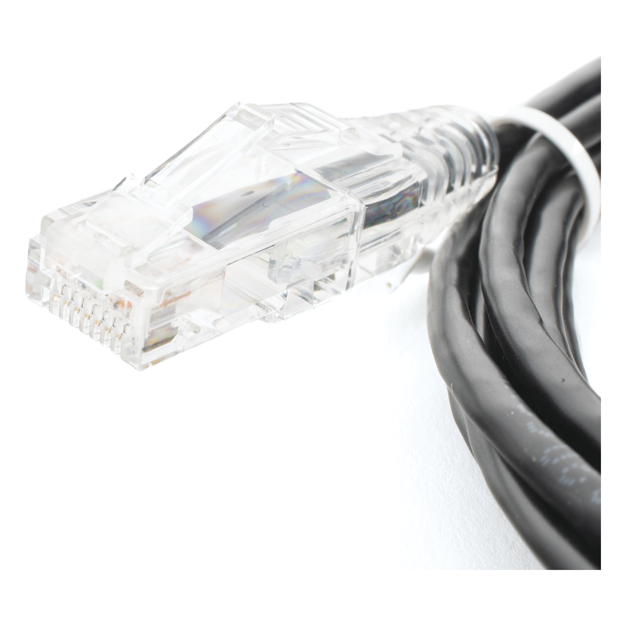 Cable de Parcheo Slim UTP Cat6 / 28 AWG / 2 m (6.56 ft) / 1 Gbps / RJ45 Chapado en Oro