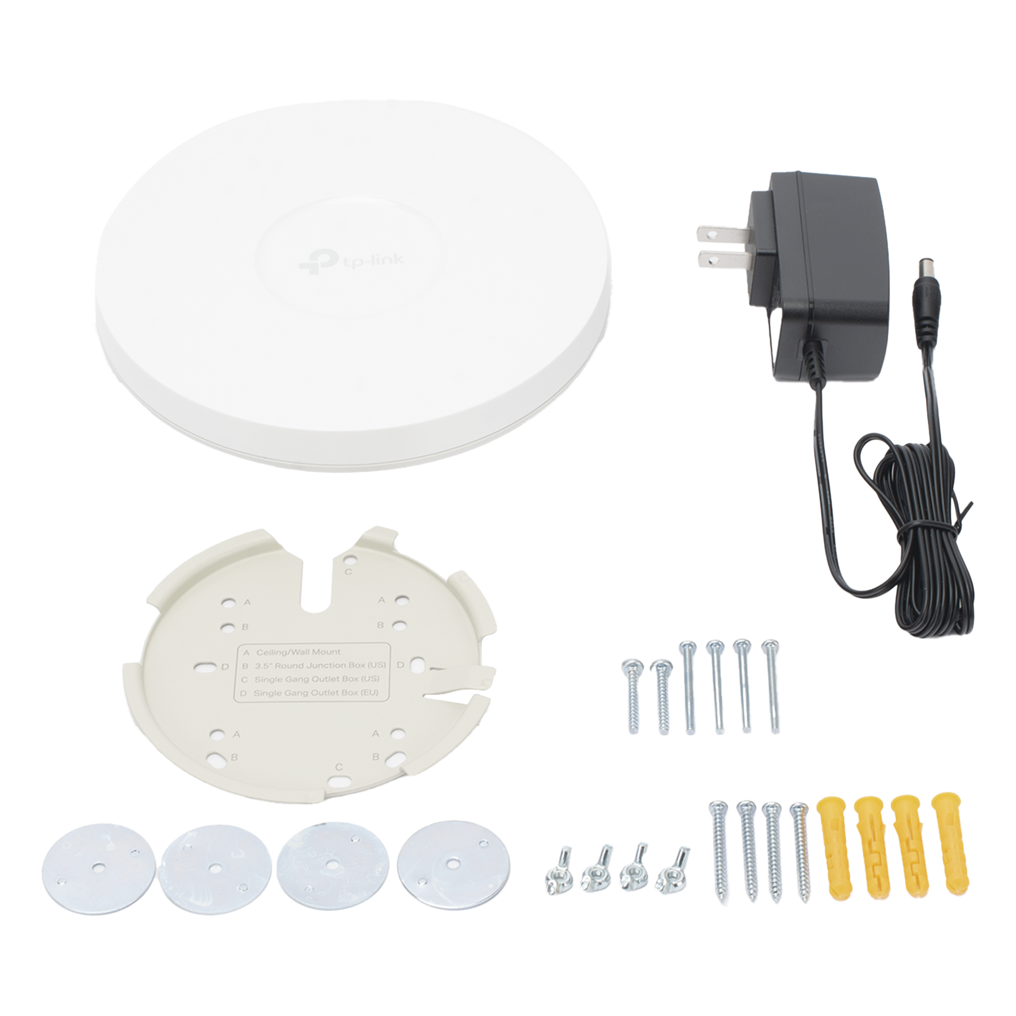 Punto de Acceso Wi-Fi 6 / AX1800 / MU-MIMO 2x2 / PoE+ / Montaje Techo/Pared / Alta Densidad de Usuarios
