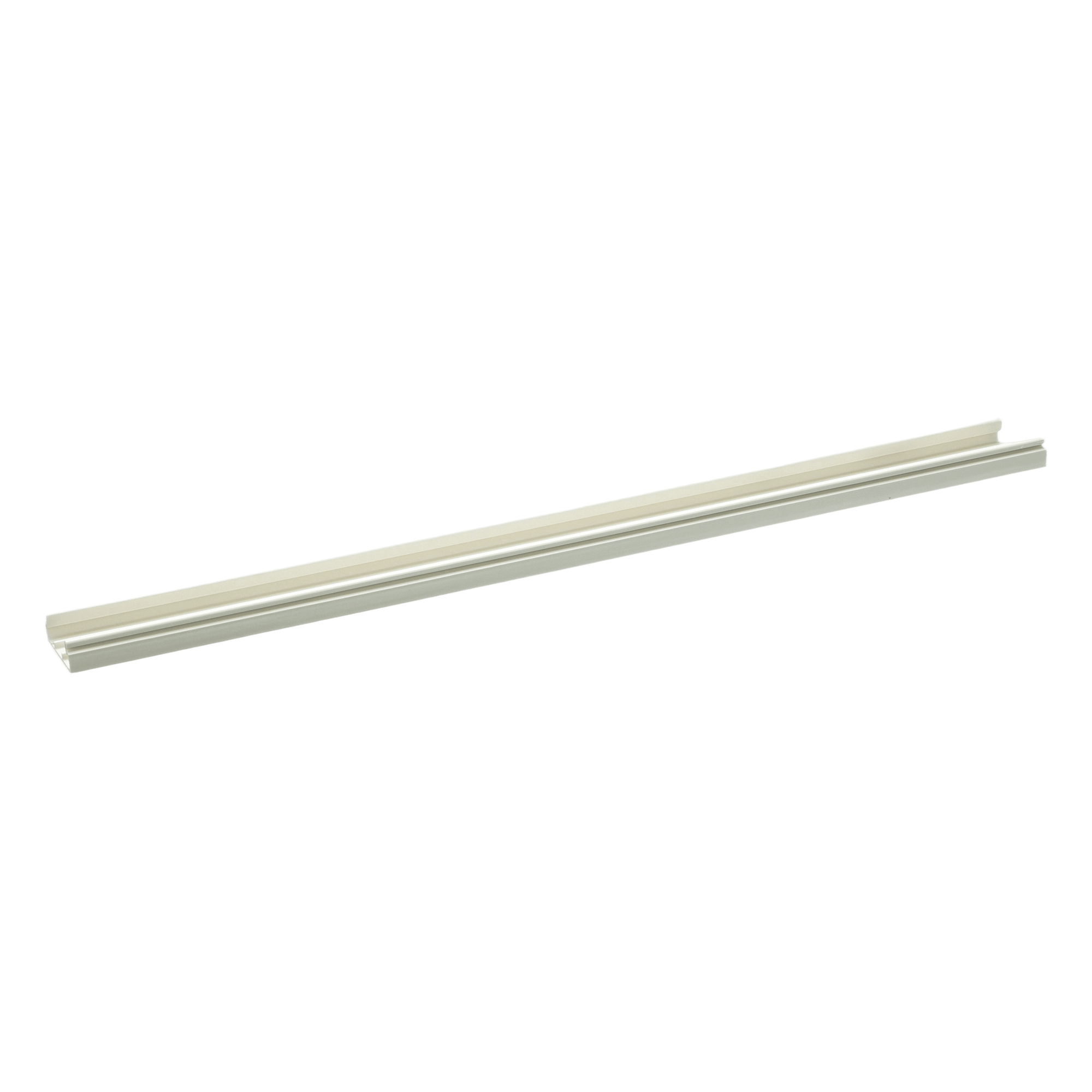 Canaleta Base No Metálica / PVC Rígido / 60.3 x 18.5 x 3000 mm / UL94V-0 / 600V / Blanco Mate