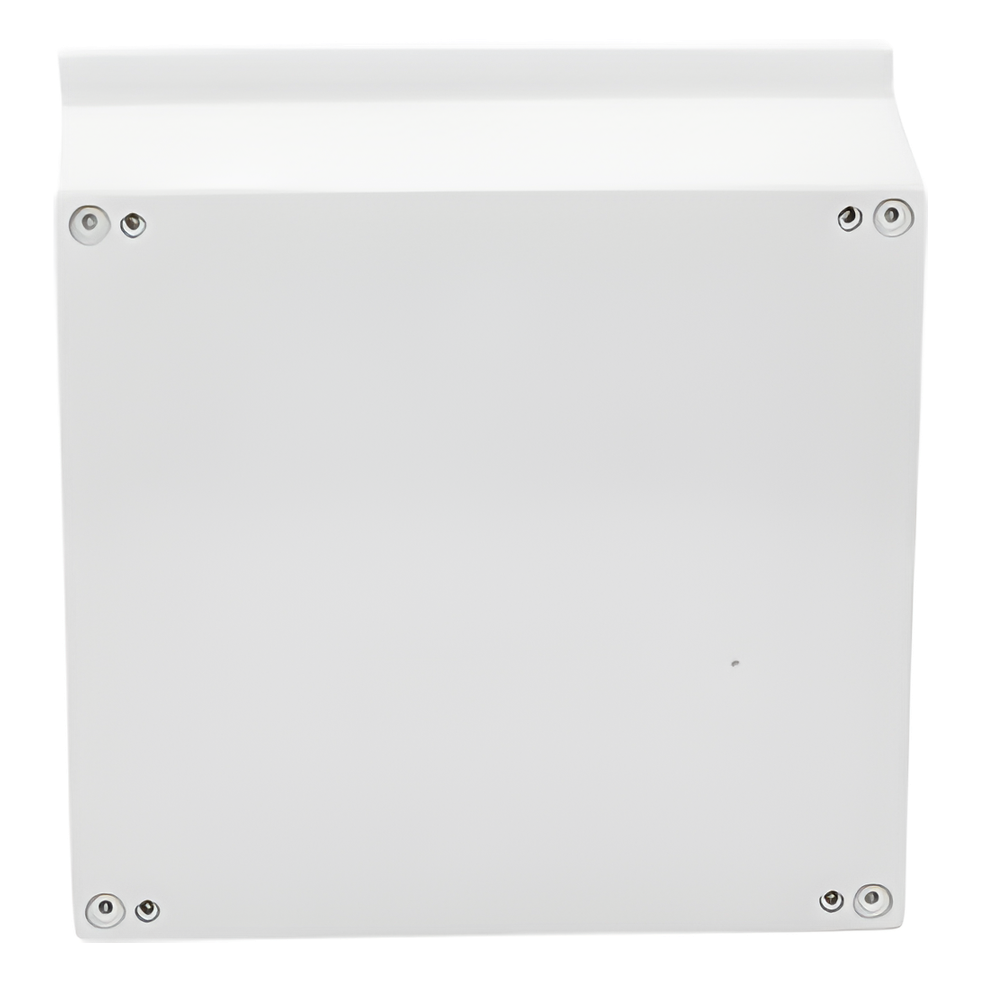 Gabinete de Poliéster IP65 / 400 x 400 x 200 mm / Carga 25 kg / Placa Trasera 307 x 386 mm / Cerradura con Llave / Uso en Intemperie