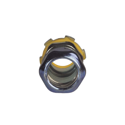 Conector de Compresión Impermeable Aislado de Acero Galvanizado para Pared Delgada de 1 1/2" .