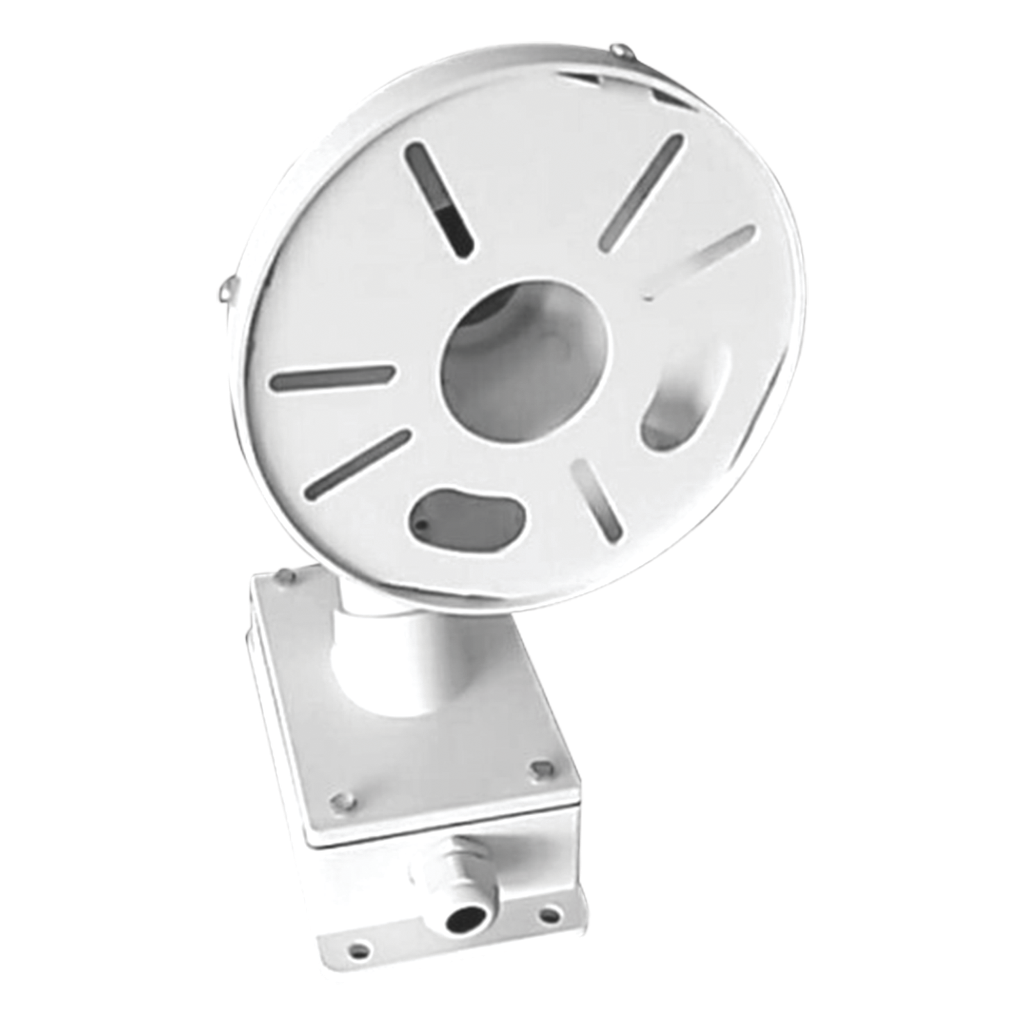 Montaje Universal de Pared con Cuello de Ganso y Caja de Conexiones / Compatible con Cámaras Domo y Bala 