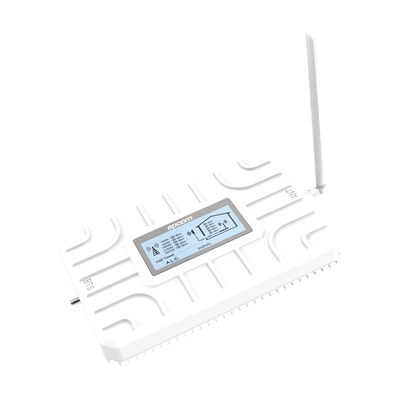 Amplificador de Señal Celular / 5 Bandas Simultáneas / 700-2600 MHz / Cobertura 150 m² / 70 dB Ganancia / 20 dBm Potencia / Plug-and-Play
