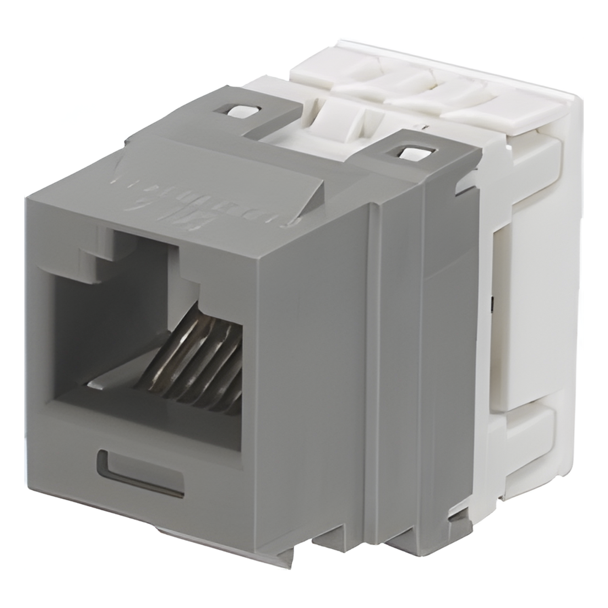 Jack Keystone / Cat 6 / Clase E / 250 MHz / Impacto 110 / RJ45 / Gris — PANDUIT · SKU NK688MIG