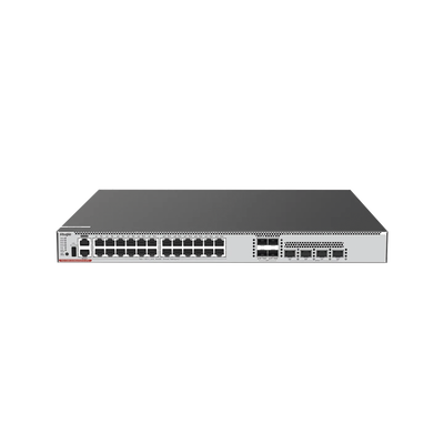 Switch Core 24 Puertos PoE 802.3bt Class 2 (FULL Hi-PoE 90 W) Capa 3 Multi-Gigabit 10G y SFP28 25G (No Incluye Fuentes de Poder)