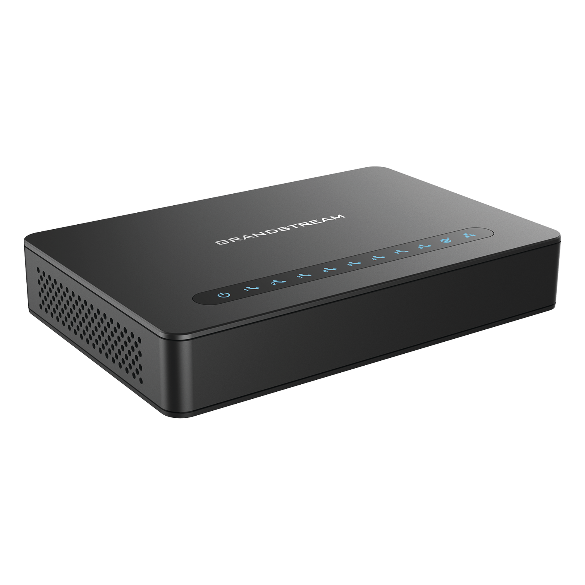 Gateway VoIP / 8 FXS / Router NAT Gigabit / Dual Ethernet / HD Voice — GRANDSTREAM · SKU HT818