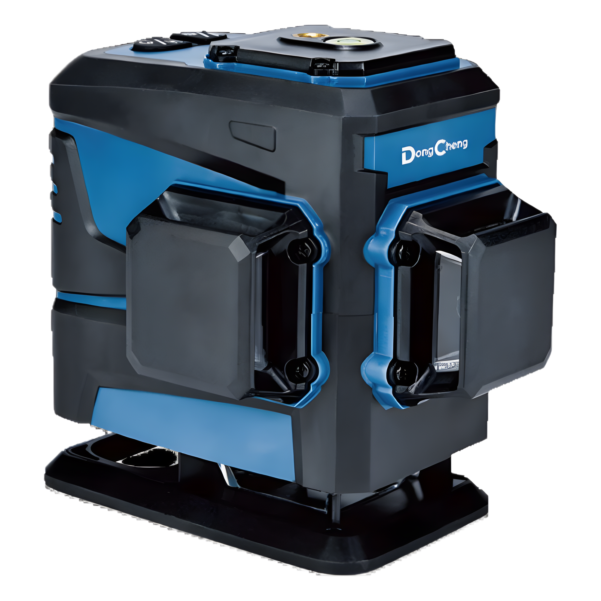 Nivel Láser Línea Verde / 515 nm / Autonivelante ±3° / Proyección 360° / Batería 4V 4.4Ah / Base Magnética Rotativa — DONGCHENG · SKU DFF02-12LE