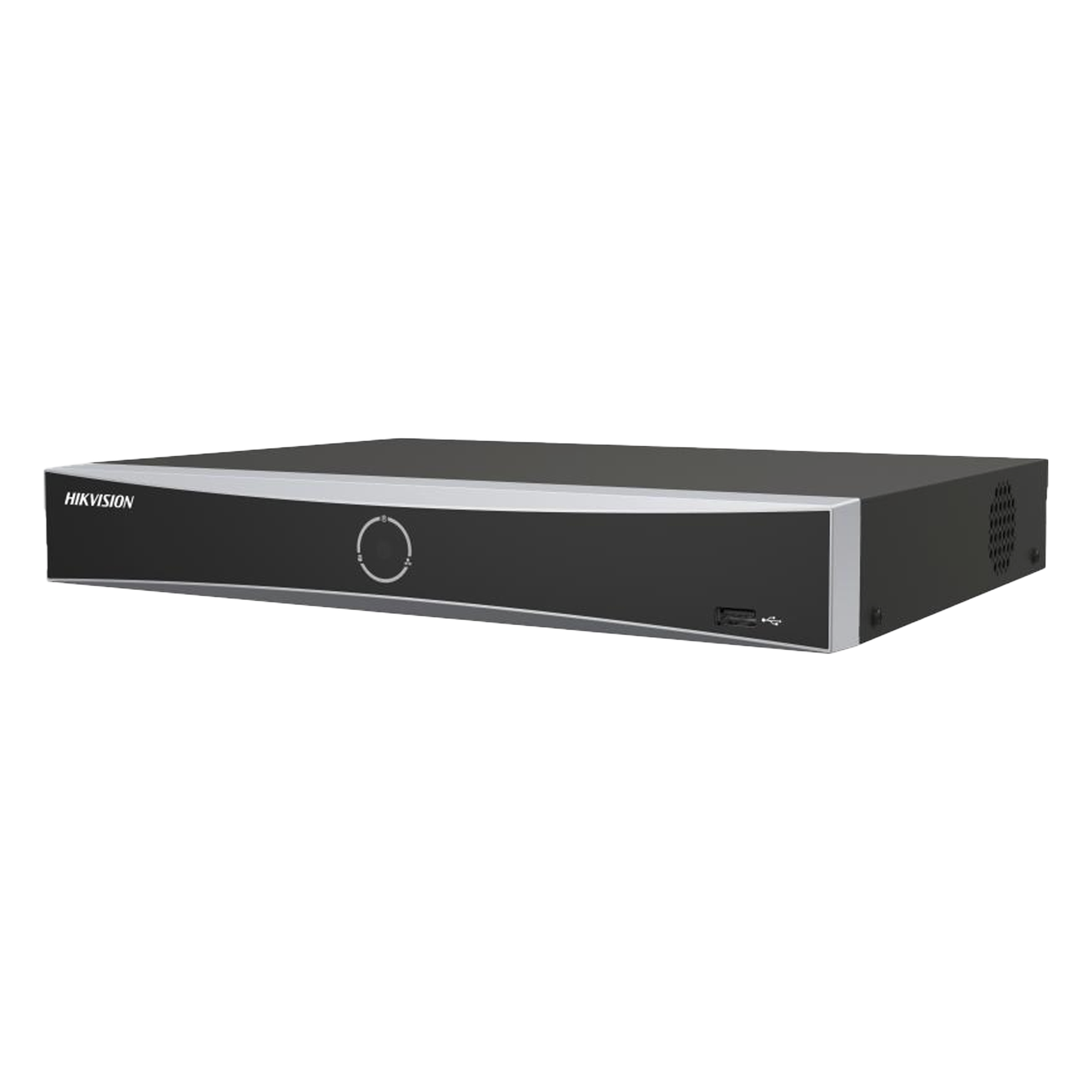 NVR IP / 12 Megapixel (4K) / 8 Canales / 8 Puertos PoE+ / Reconocimiento Facial / AcuSense / 1 Bahía HDD / HDMI 4K / PoE Extendido 300 m (984.3 ft) — HIKVISION · SKU DS-7608NXI-K1/8P(D)