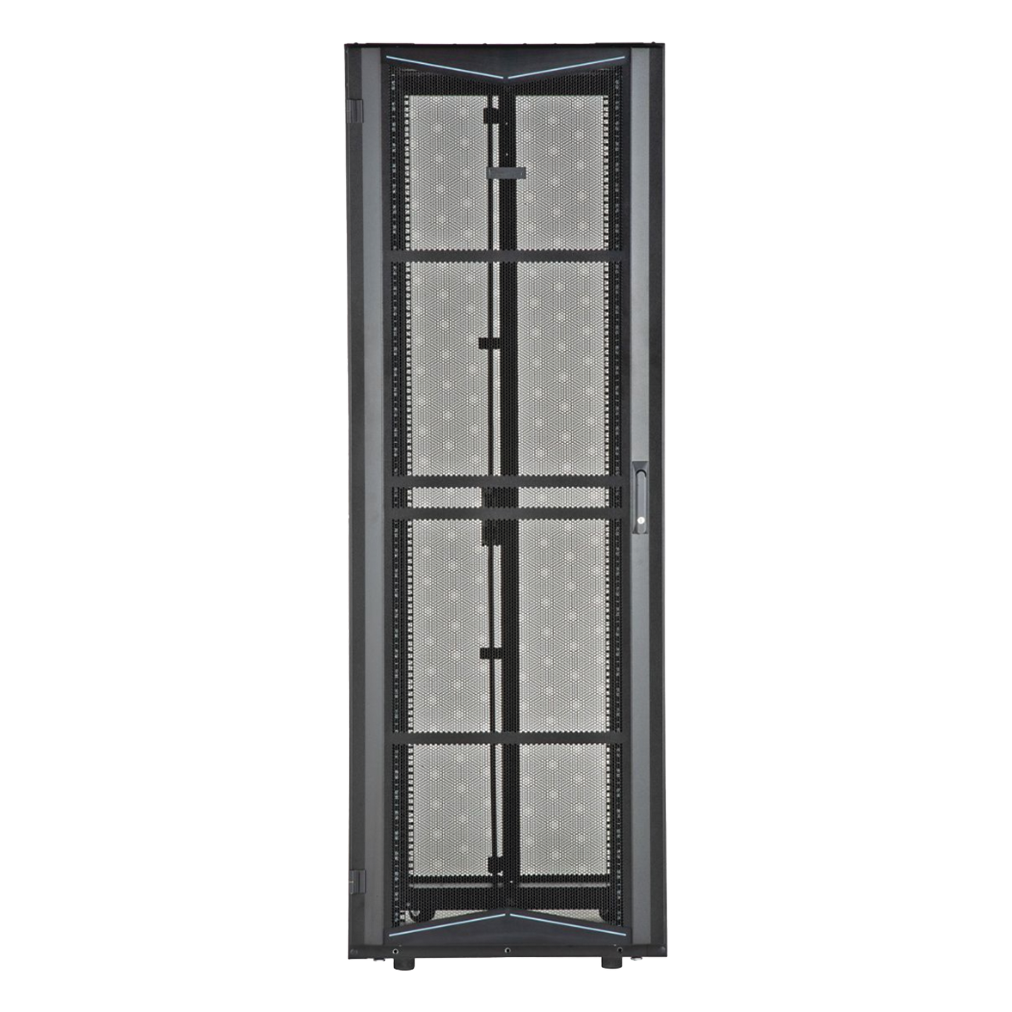 Gabinete para Centro de Datos / 45 UR / 800 mm Ancho (2.62 ft) / 1200 mm Profundidad (3.94 ft) / Carga 1591 kg / Acero Negro