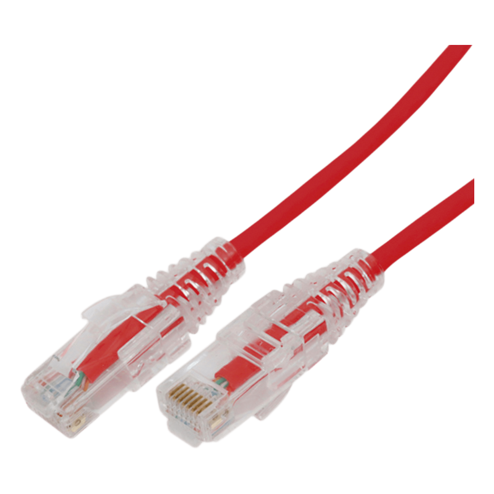 Cable de Parcheo Slim UTP / Cat6A / 7 m (22.97 ft) / 28 AWG / RJ45 / Rojo — LINKEDPRO BY EPCOM · SKU LP-UT6A-700-RD28