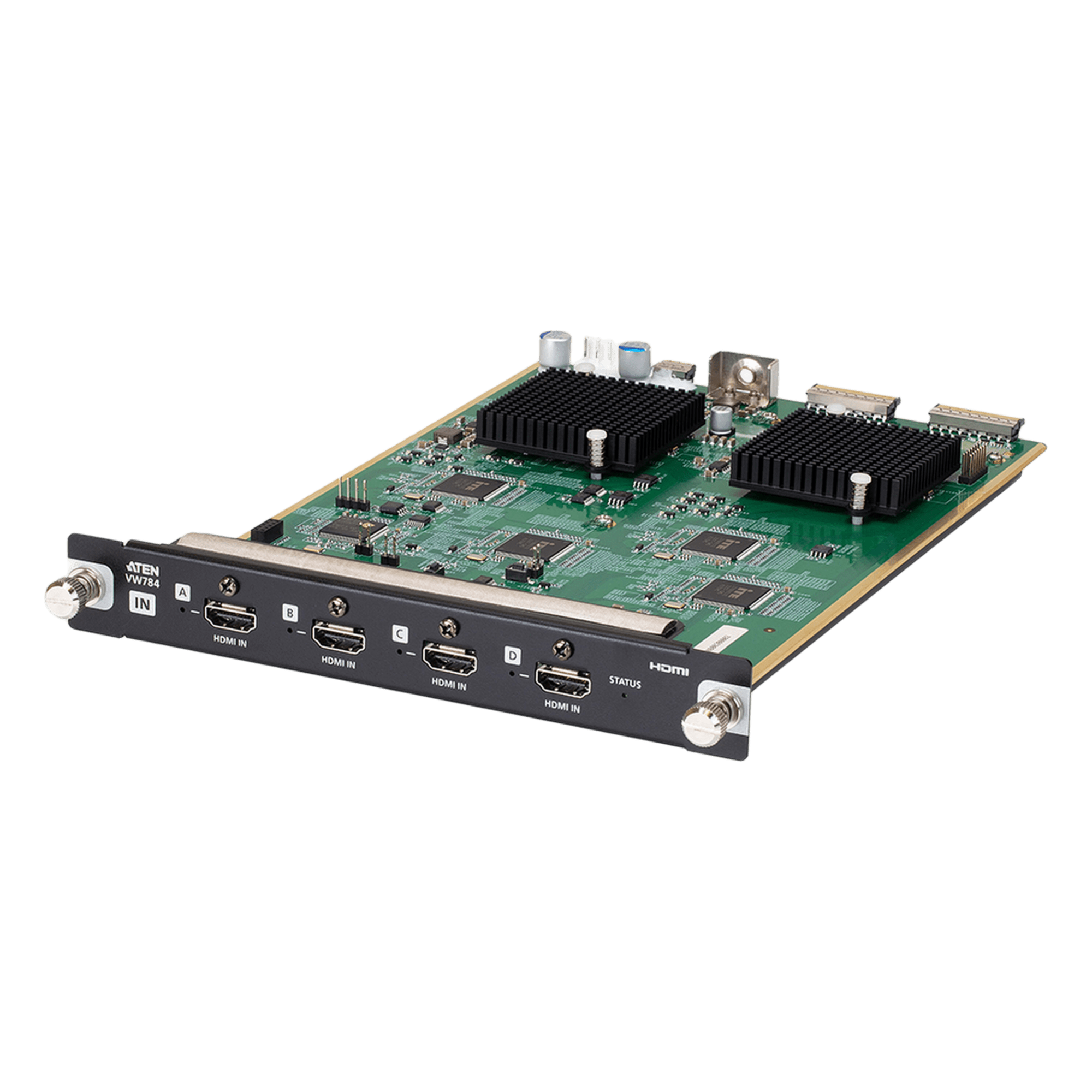 Tarjeta de Entrada HDMI / 4 Puertos / 4K@30Hz 4:4:4 / HDCP 2.2 / EDID Expert / Seamless Switch / 13.12 ft Compatible — ATEN · SKU VW784