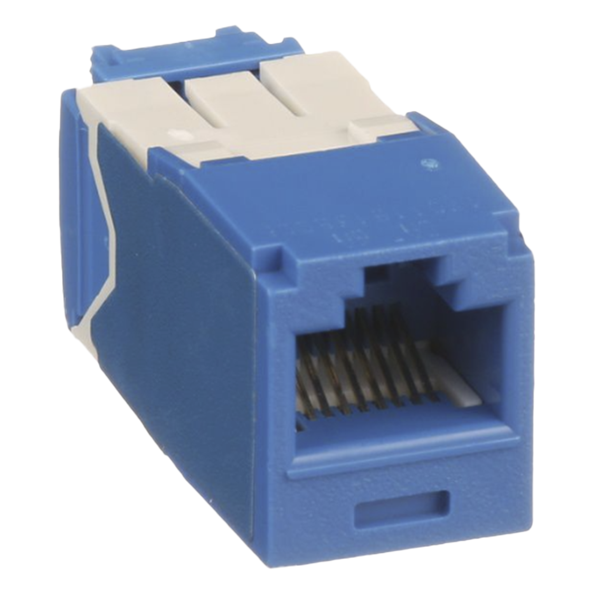 Conector Jack RJ45 / Cat 6A / Mini-Com TG / Sin Herramienta Impacto / 10GBase-T / 150m (492 pies) / Azul — PANDUIT · SKU CJ6X88TGBU