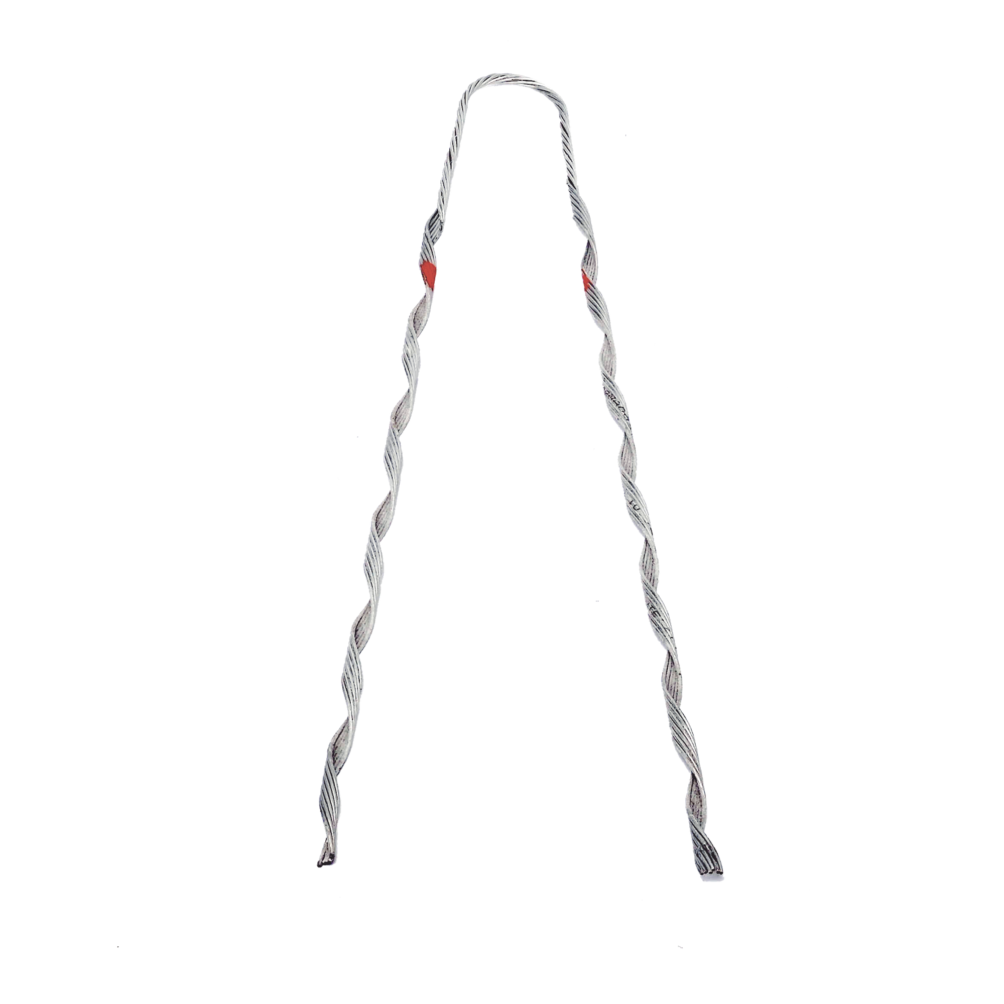 Remate Preformado para Fibra Óptica ADSS / Acero Galvanizado / Span 200 m (656.2 ft) / Tensión 5.2 kN / Diámetro 13.1 - 14 mm / Longitud 958 mm (37.7") — PLP · SKU DELT-005