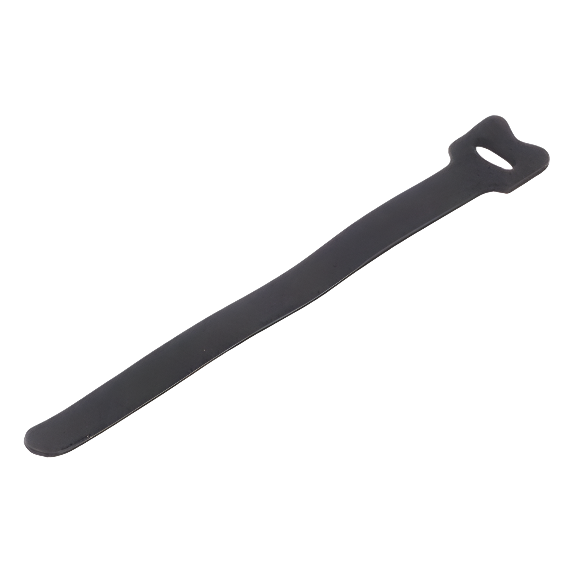 Cincho de contacto reutilizable / 210 x 16 mm / Nylon y polipropileno negro / 20 piezas / 0.69 x 0.63 pulgadas