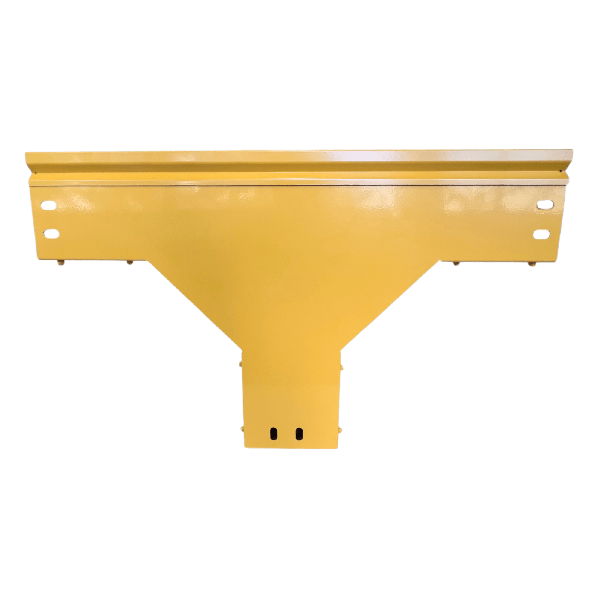 Charola T Vertical / Aluminio Fundido / 4" x 4" / Radio 8" / Recubrimiento Epóxico / Incluye Accesorios — CHAROFIL · SKU CHFBTV4X4R8EPK