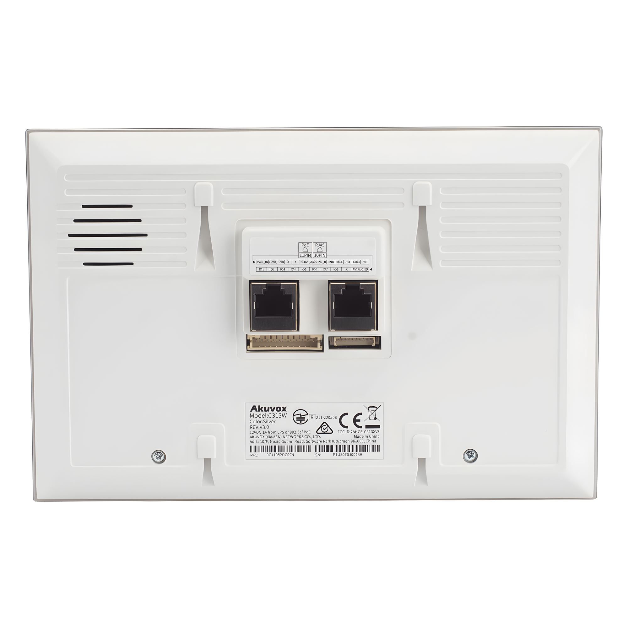 Monitor IP Touch / Pantalla 7" / SIP / PoE / Wi-Fi 2.4GHz / VAD con Cancelación de Eco