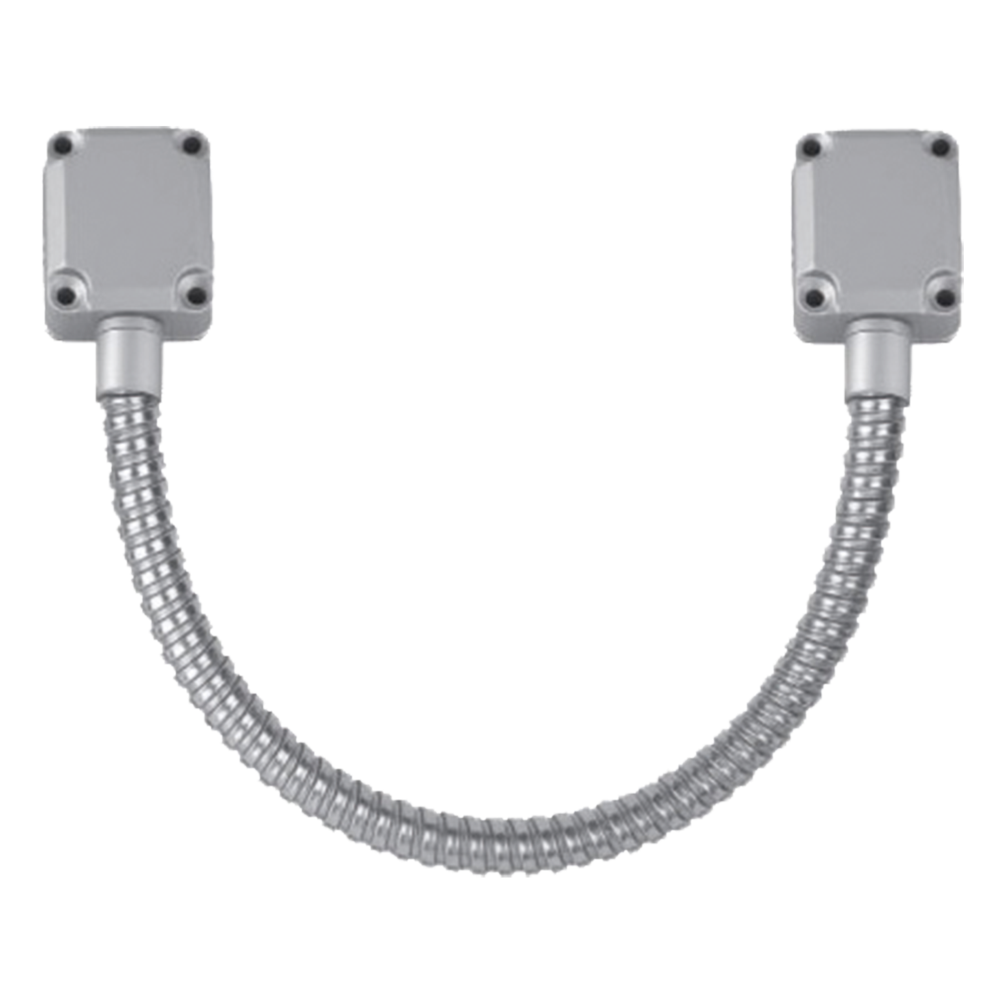 Loop para Cable / Montaje Superficie Lado Bisagra / 4-Conductor Cal 22 o 2-Conductor Cal 18 / 7 pulgadas (177.8 mm) / Uso Pesado / Acabado Plata