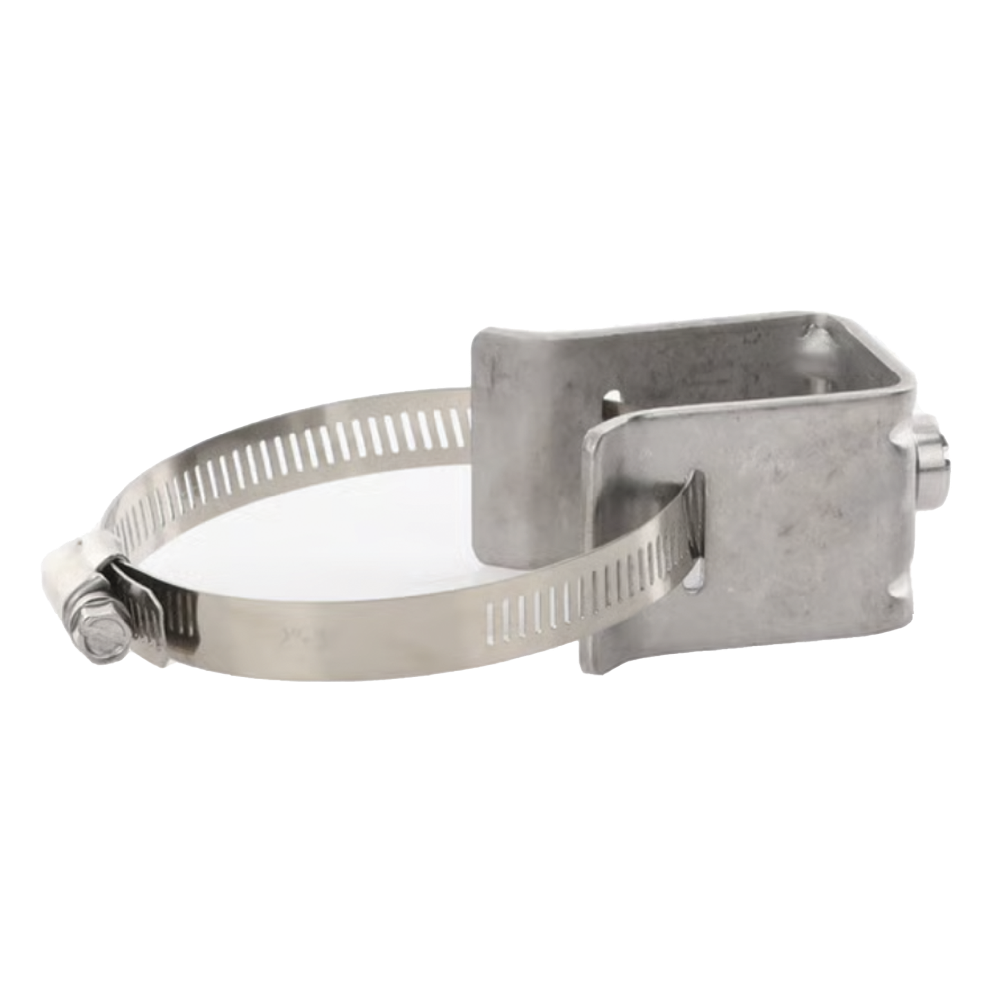 Kit de Adaptadores para Separación y Sujeción / Acero Inoxidable 304 / Abrazadera 2 a 3" / Orificio Roscado 3/8" / 10 Piezas — SYSCOM TOWERS · SKU SOA-382-030