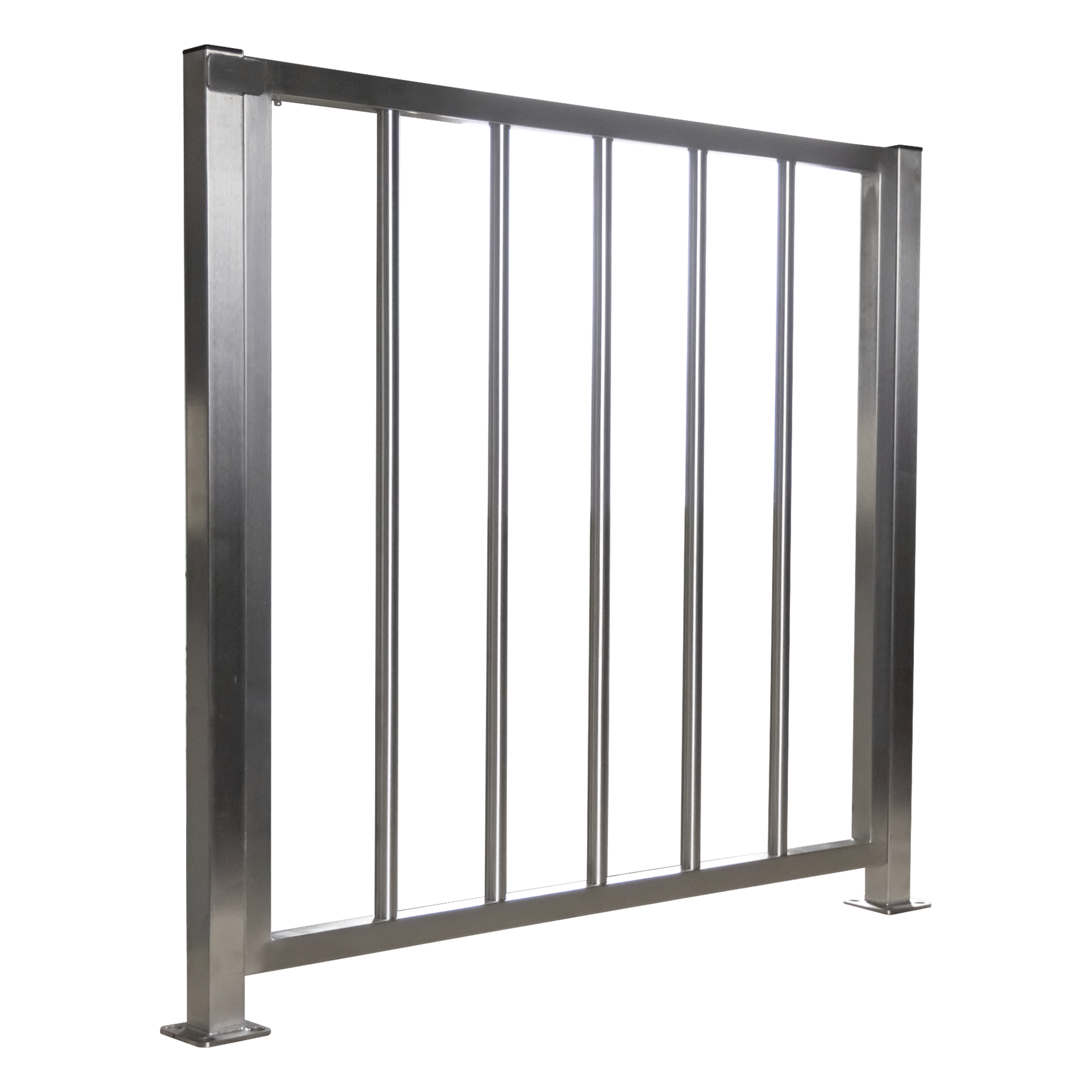 Puerta de Medio Cuerpo / Acero Inoxidable / 100 cm (3.3 ft) Ancho / 90 cm (2.9 ft) Alto / Control de Acceso