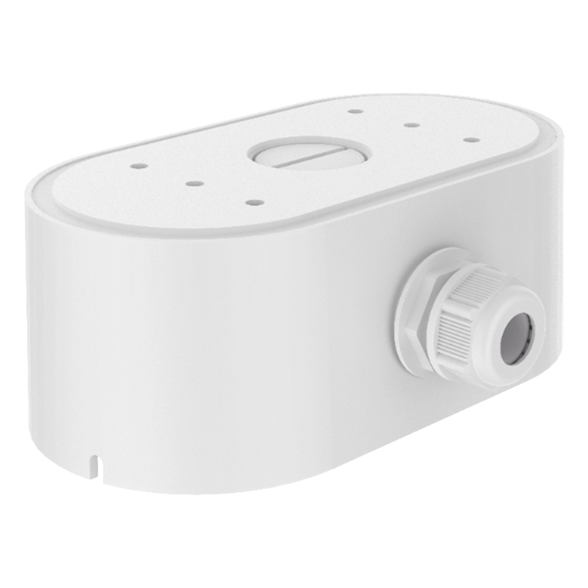 Caja de Conexiones de Exterior / Aluminio Resistente / IP66 / Carga 4.5 kg / Compacta 176 x 123.7 x 65 mm — HIKVISION · SKU DS-1280ZJ-DE7