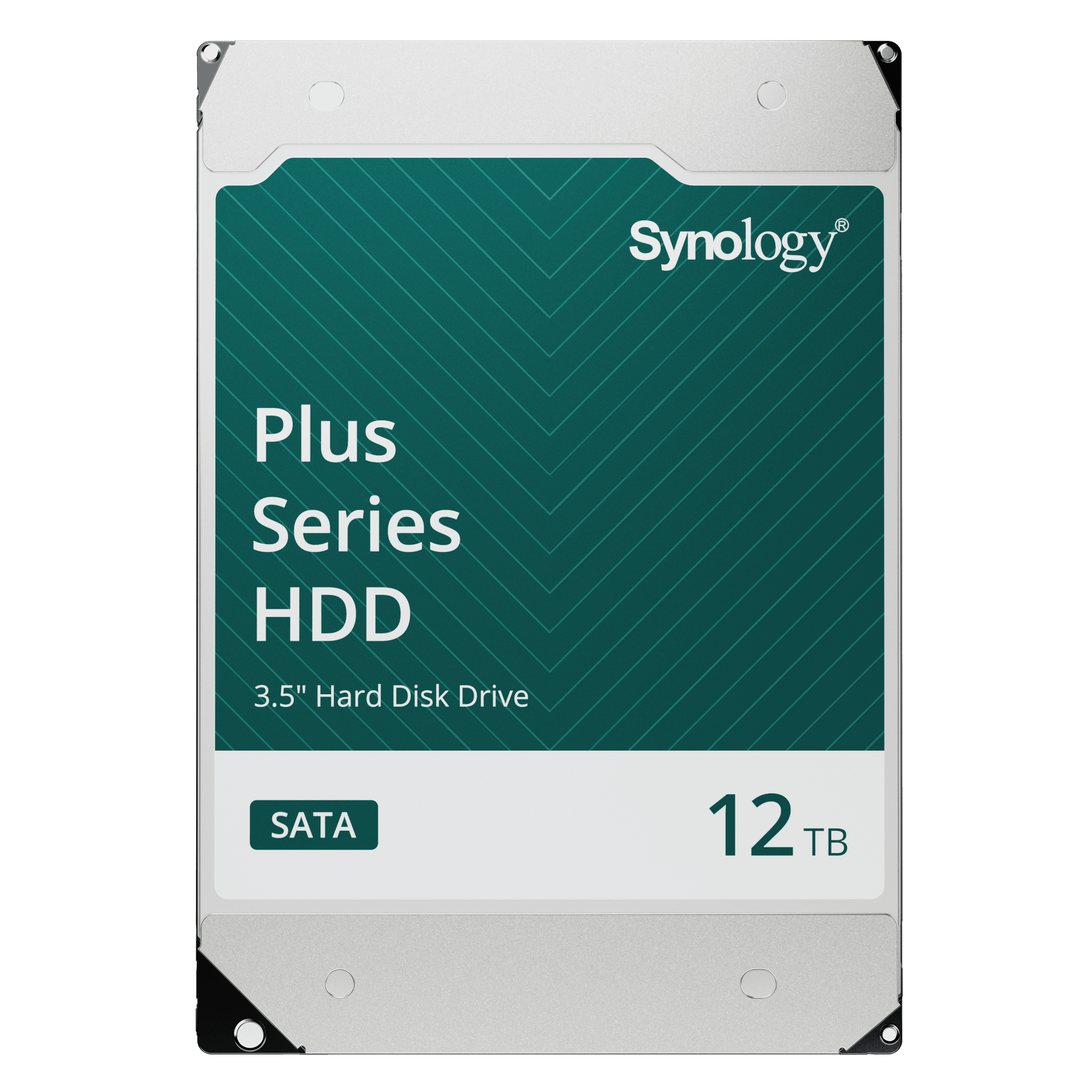 Disco Duro SATA 3.5" / 12 TB / 7200 RPM / Caché 512 MB / SATA 6 Gb/s / Carga 180 TB/año — SYNOLOGY · SKU HAT3310-12T