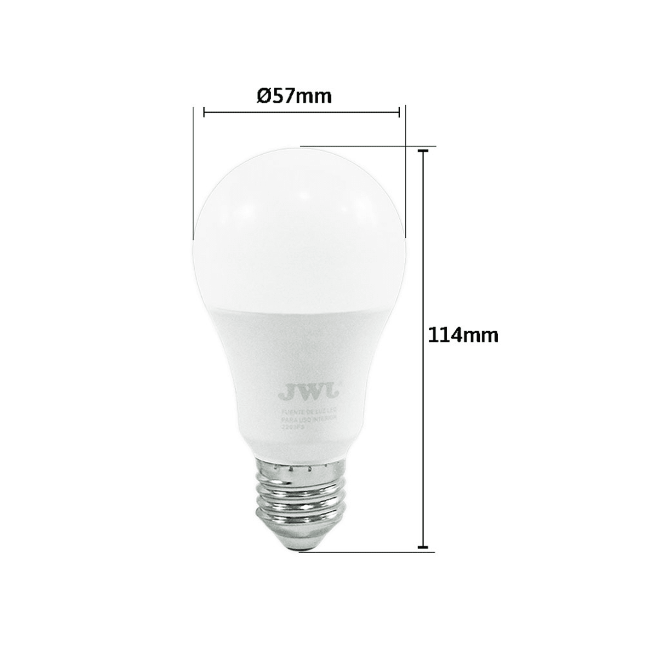 Foco Smart  Dimeable / 10W / RGB y Blanco / Base E27 / IP20 / Con Control desde Aplicación Móvil
