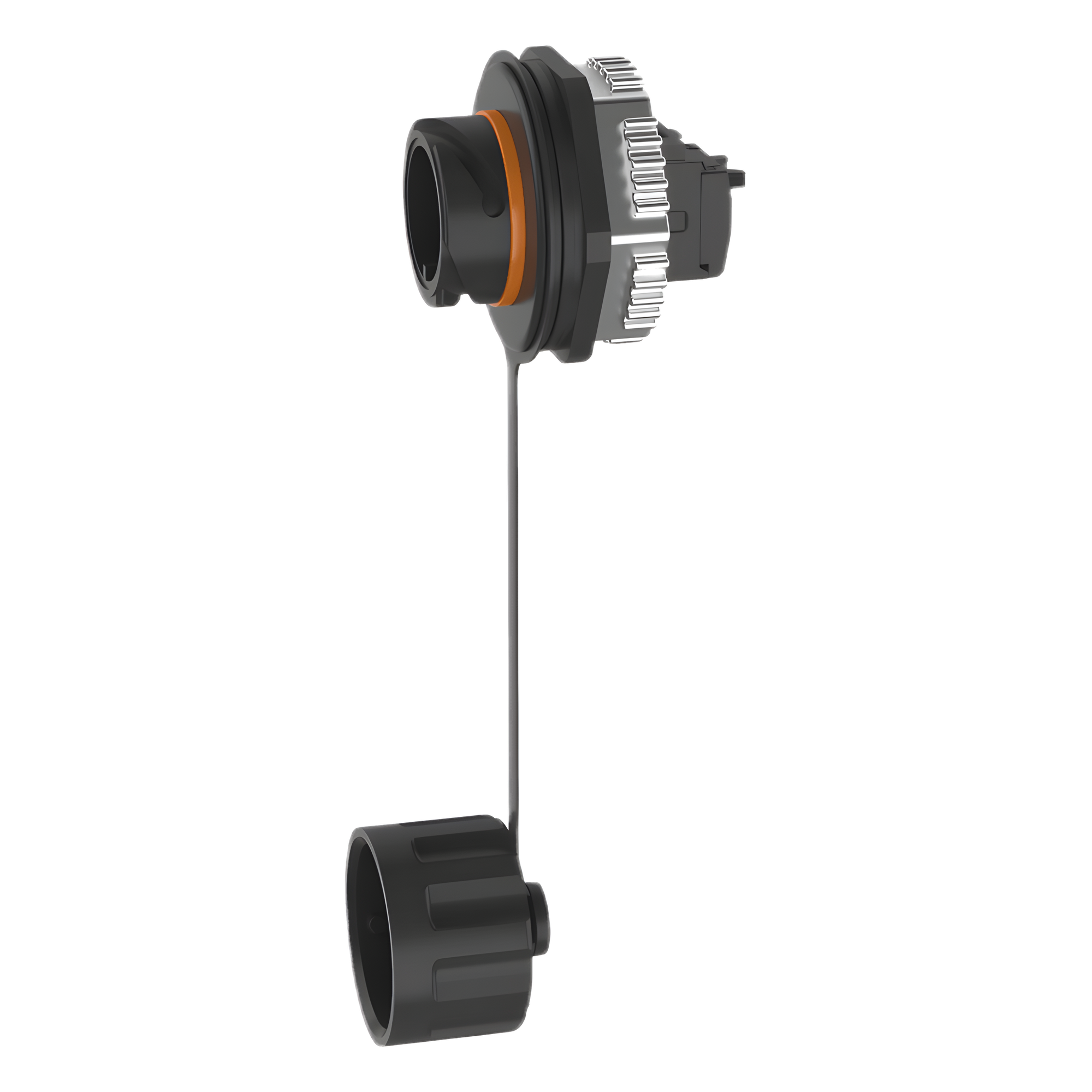 Conector Industrial RJ45 / Categoría 6A / IP67 / 8 Posiciones / Tapa Protectora / 50 μin Oro / 24 AWG — PANDUIT · SKU IAEBH6X