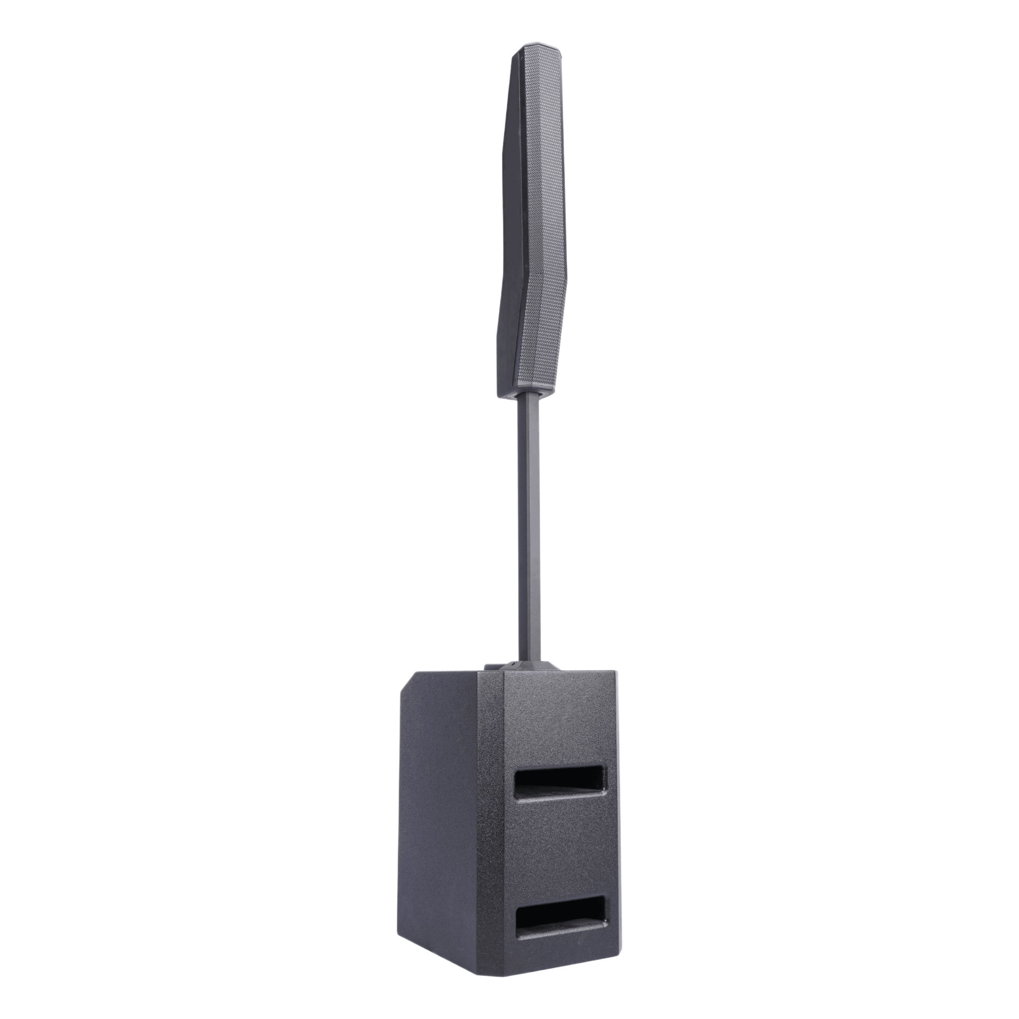 Sistema Line Array Activo Portátil / 1200 W RMS / Woofer 12'' / 8 Drivers 3.5'' / SPL Máx 128 dB / Cobertura 140°H x 40°V — EPCOM PROAUDIO · SKU EP-12A35