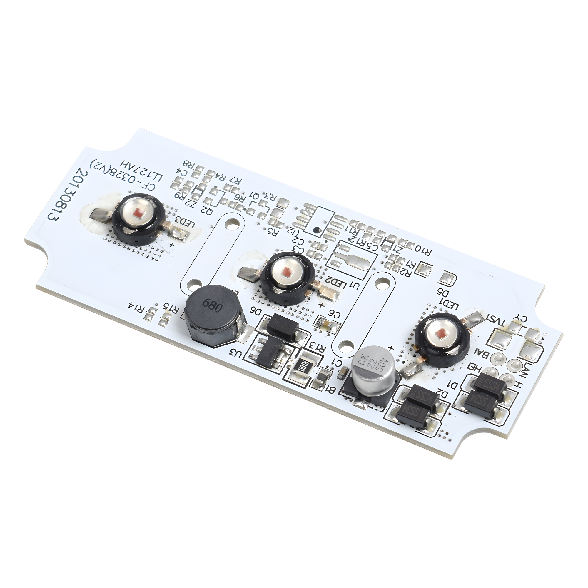 Tablilla de reemplazo / 3 LED azules de alta intensidad / Compatible con X605 / Diseño modular — EPCOM INDUSTRIAL SIGNALING · SKU Z605-M3-B