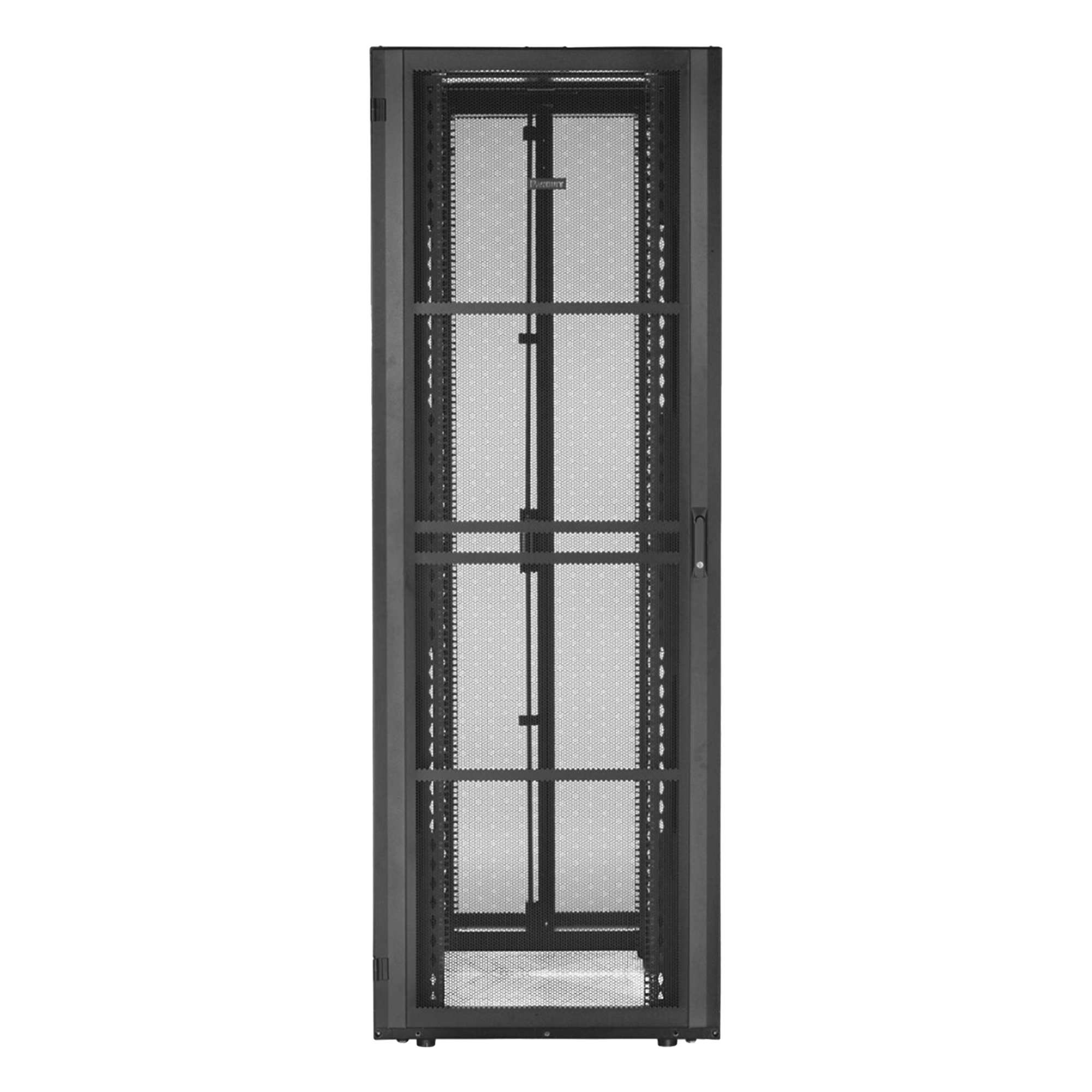 Gabinete para Centro de Datos / 42 UR / 600 mm de Ancho / 1200 mm de Profundidad / Carga Estática 1588 kg / Ventilación 80% / Acero Soldado