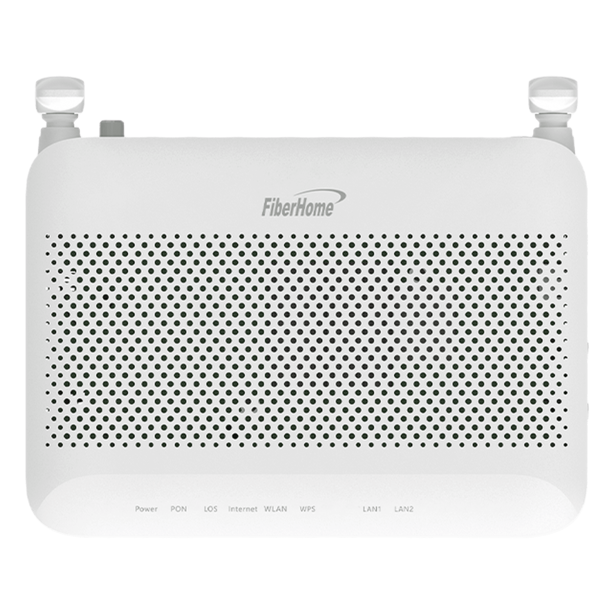 ONU GPON / 2 Puertos Gigabit / Wi-Fi Dual Band 2.4/5 GHz / MIMO 2x2 / 2 Antenas 5 dBi / SC/UPC / ITU-T G.984 Clase B+ — FIBERHOME · SKU HG6045D1