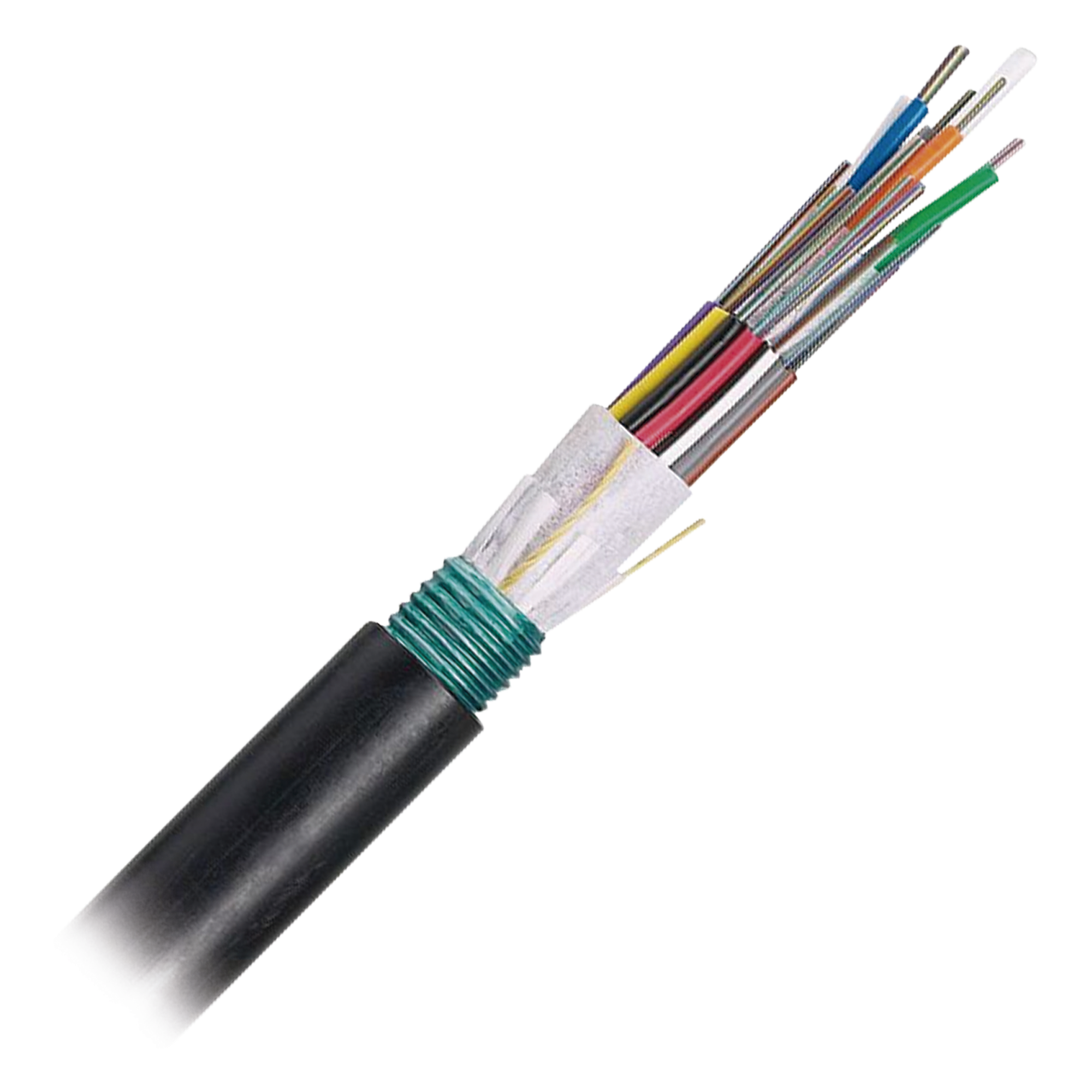 Cable de Fibra Óptica / 6 Hilos / OSP Planta Externa / Armado / 250μm / Monomodo OS2 / Por Metro / 0.82 pies — PANDUIT · SKU FSWN906