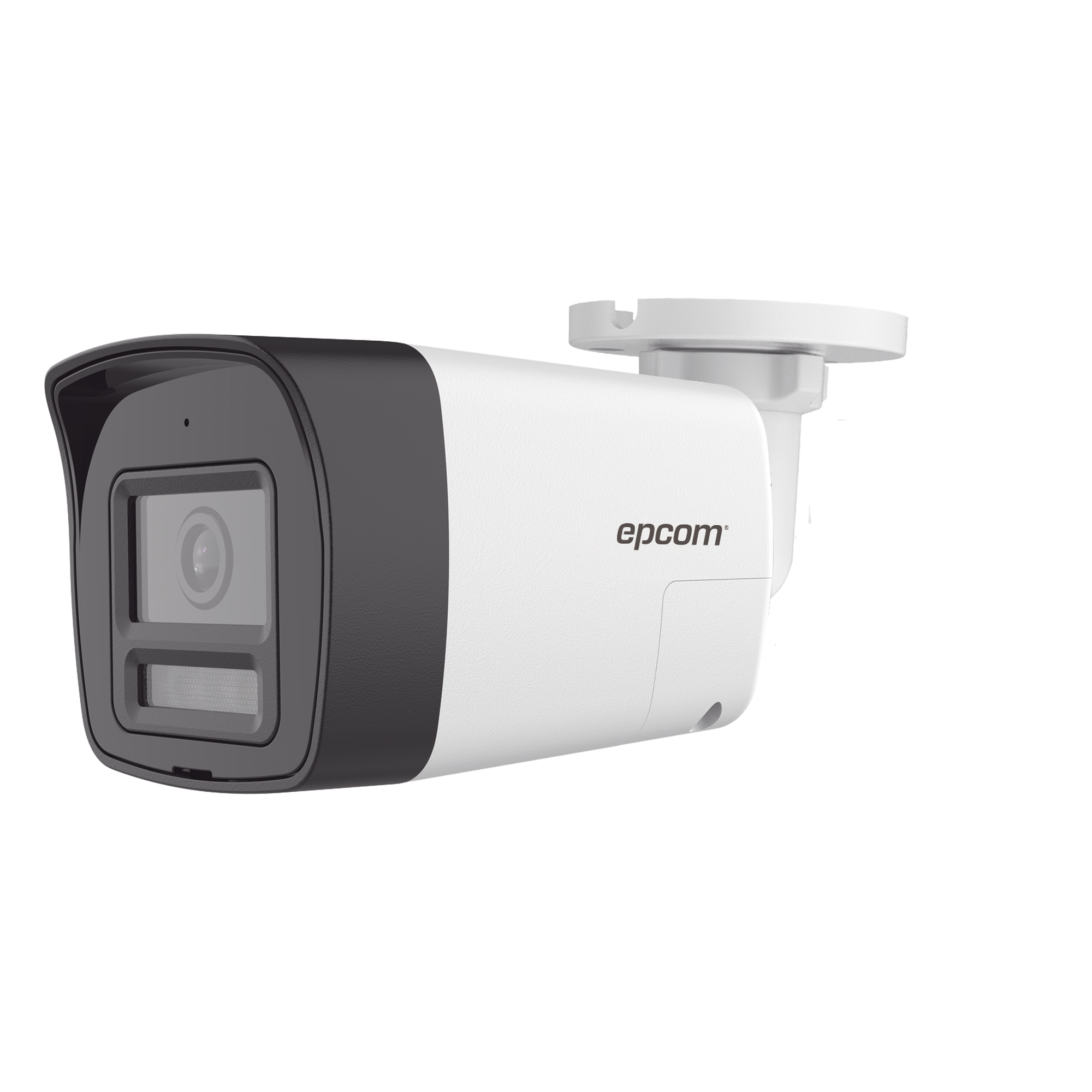 Cámara Bala TURBOHD / 4K 8 Megapixel / Lente 2.8 mm / Dual Light 30 m (98.4 ft) IR + 20 m (65.6 ft) Luz Blanca / Audio Bidireccional Full Duplex / IP67 / Metal — EPCOM PROFESSIONAL · SKU B4K-TURBO-EX